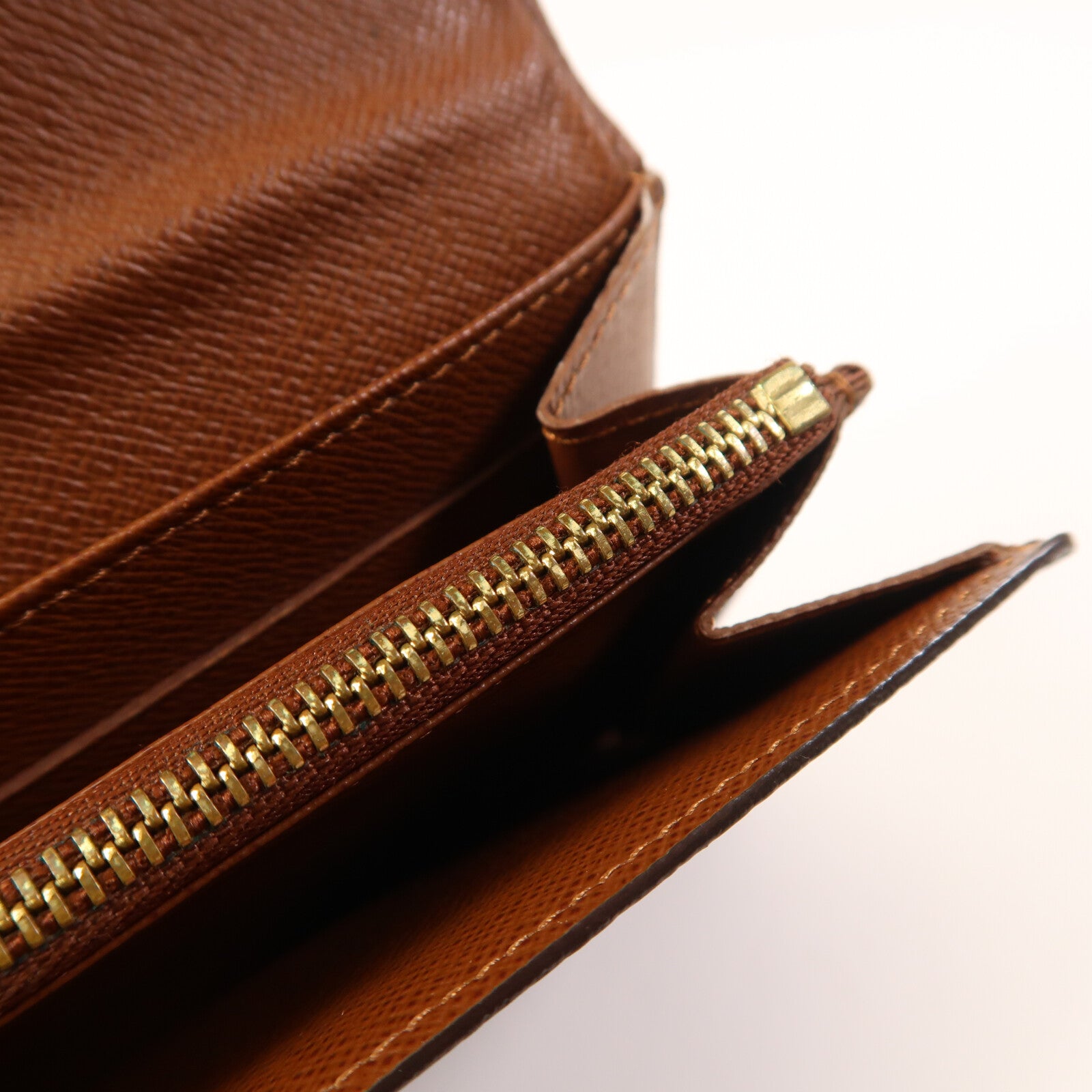 LOUIS VUITTON Monogram Long Wallet金扣長錢包