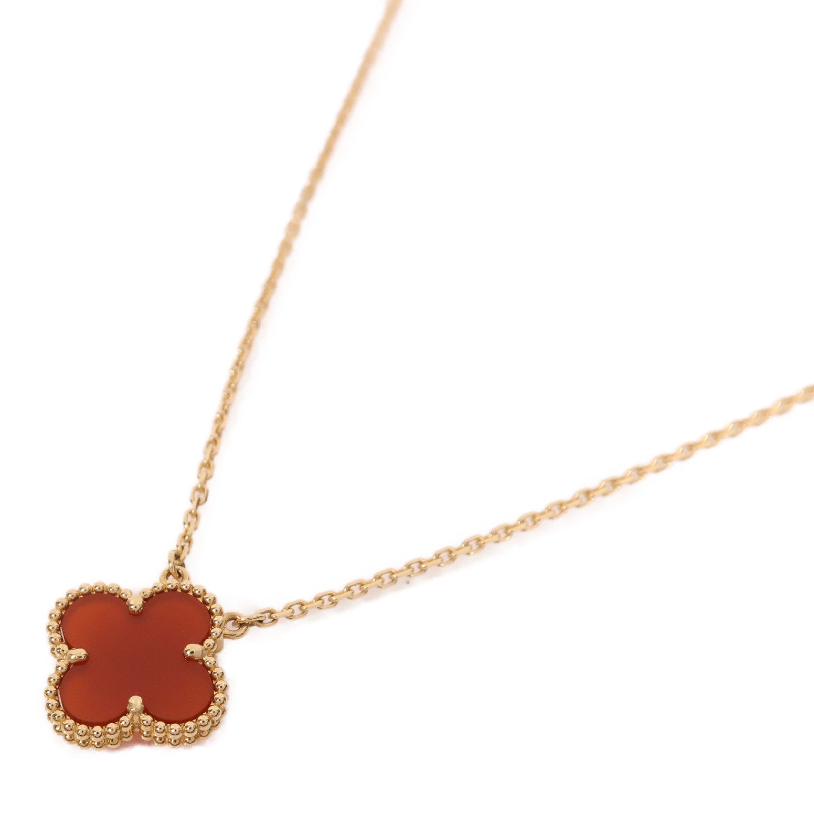 Van Cleef & Arpels 18K金Vintage Alhambra Pendant項鍊