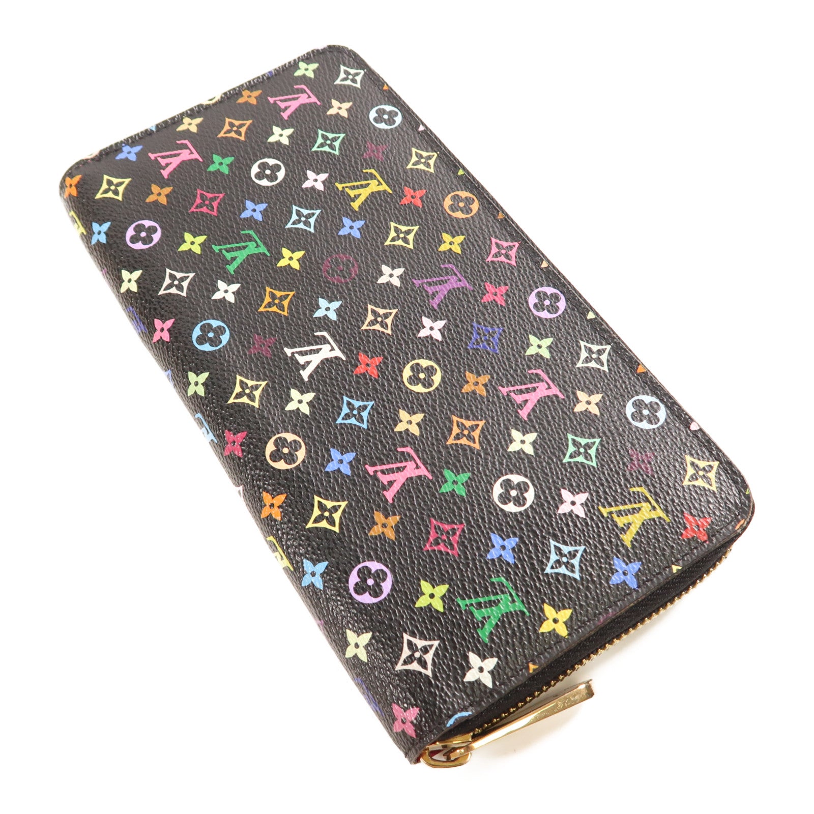 LOUIS VUITTON Monogram Multicolore Zipper Long Wallet金扣長錢包