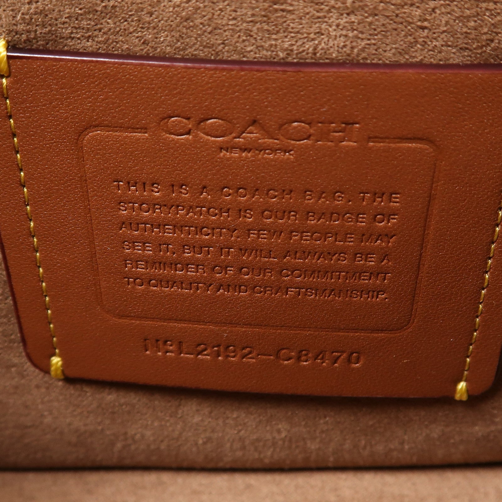 COACH GHW Field Messenger Bag 2 Way Shoulder Bag C8470 Coated Canvas White/Brown