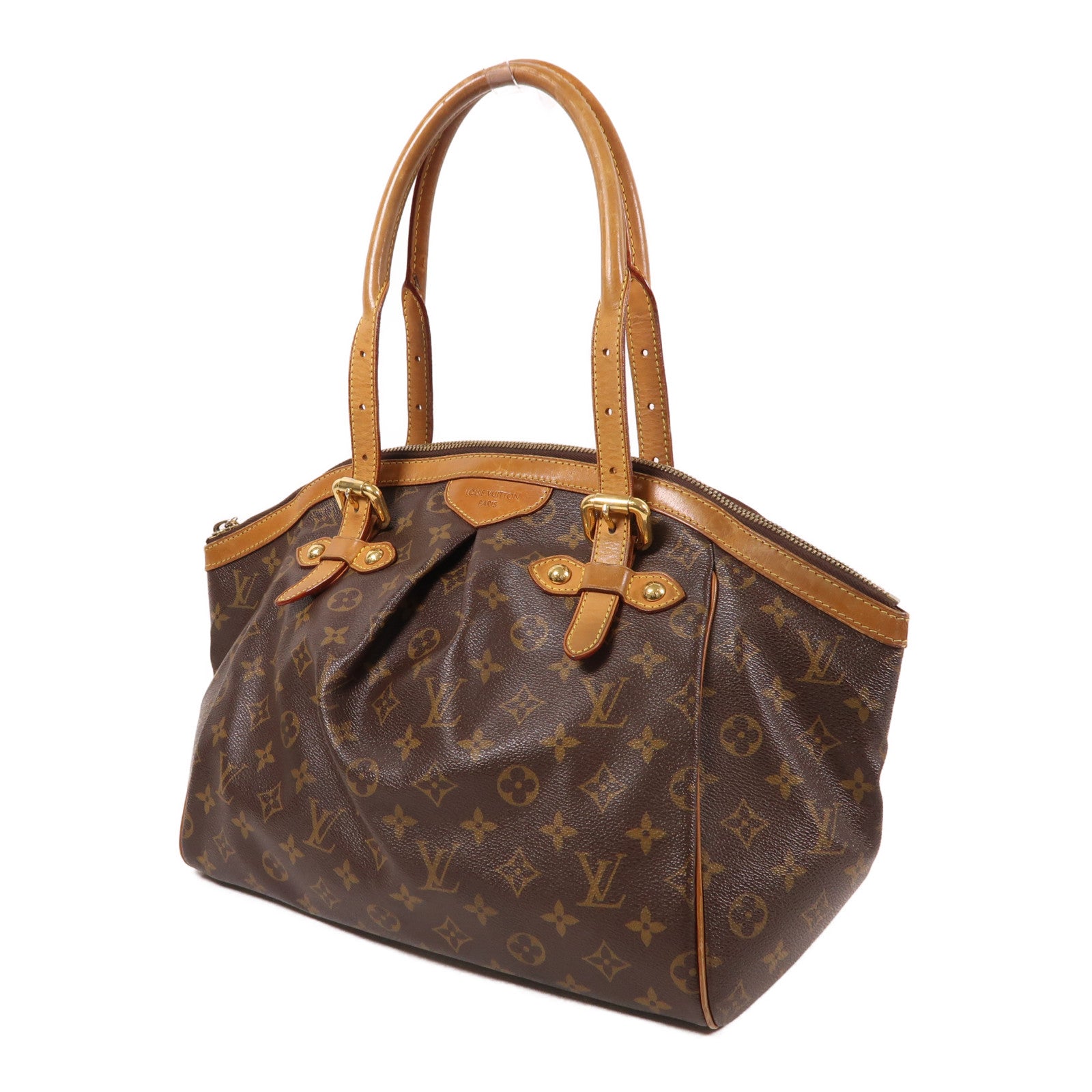 LOUIS VUITTON 【激減優惠】Monogram Tivoli GM金扣肩背袋