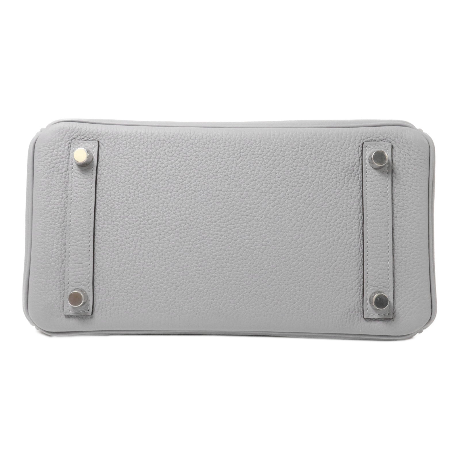 HERMES Togo皮革Birkin 25手挽袋Gris Pantin