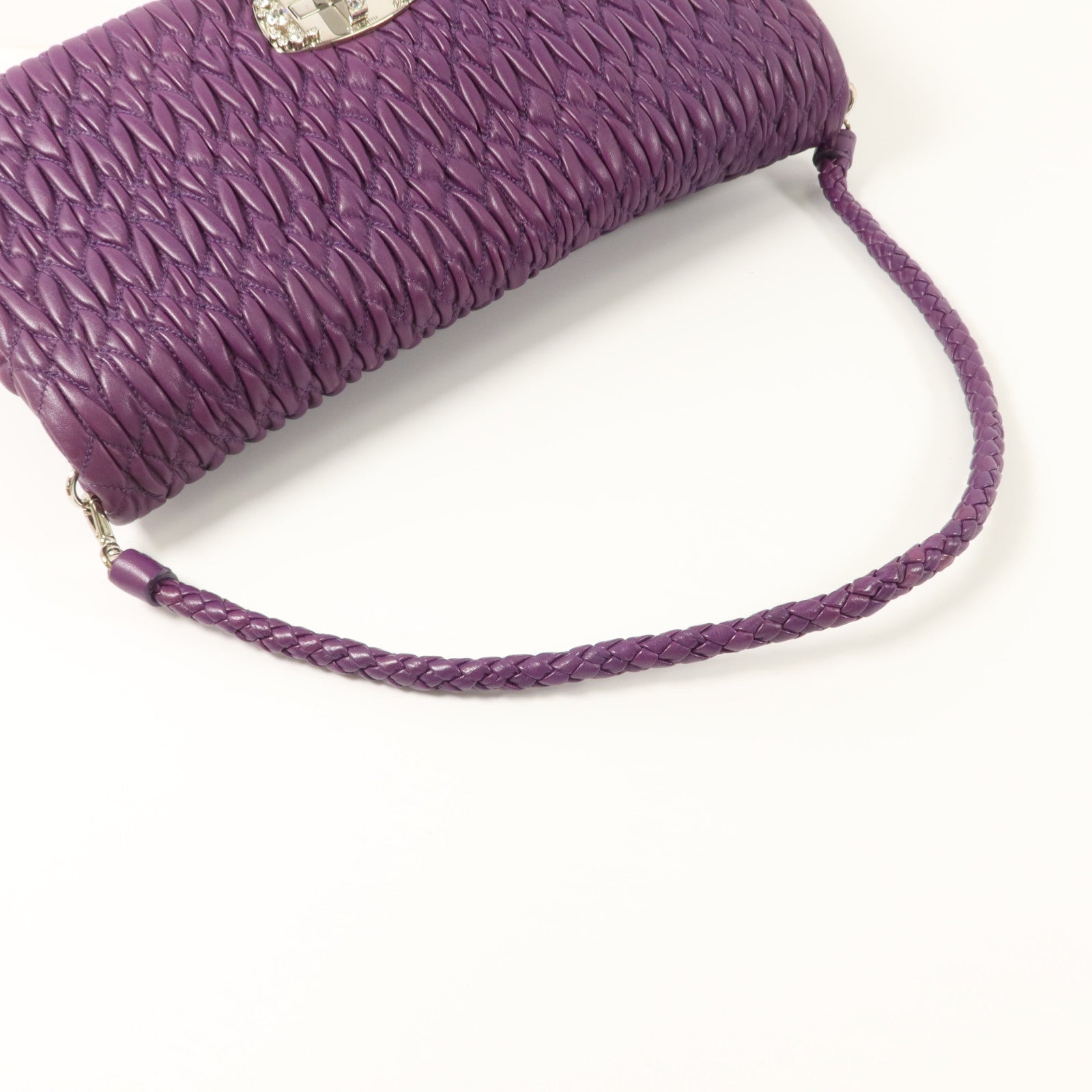 Miu Miu 羊皮皮革Shoulder Bag肩背袋