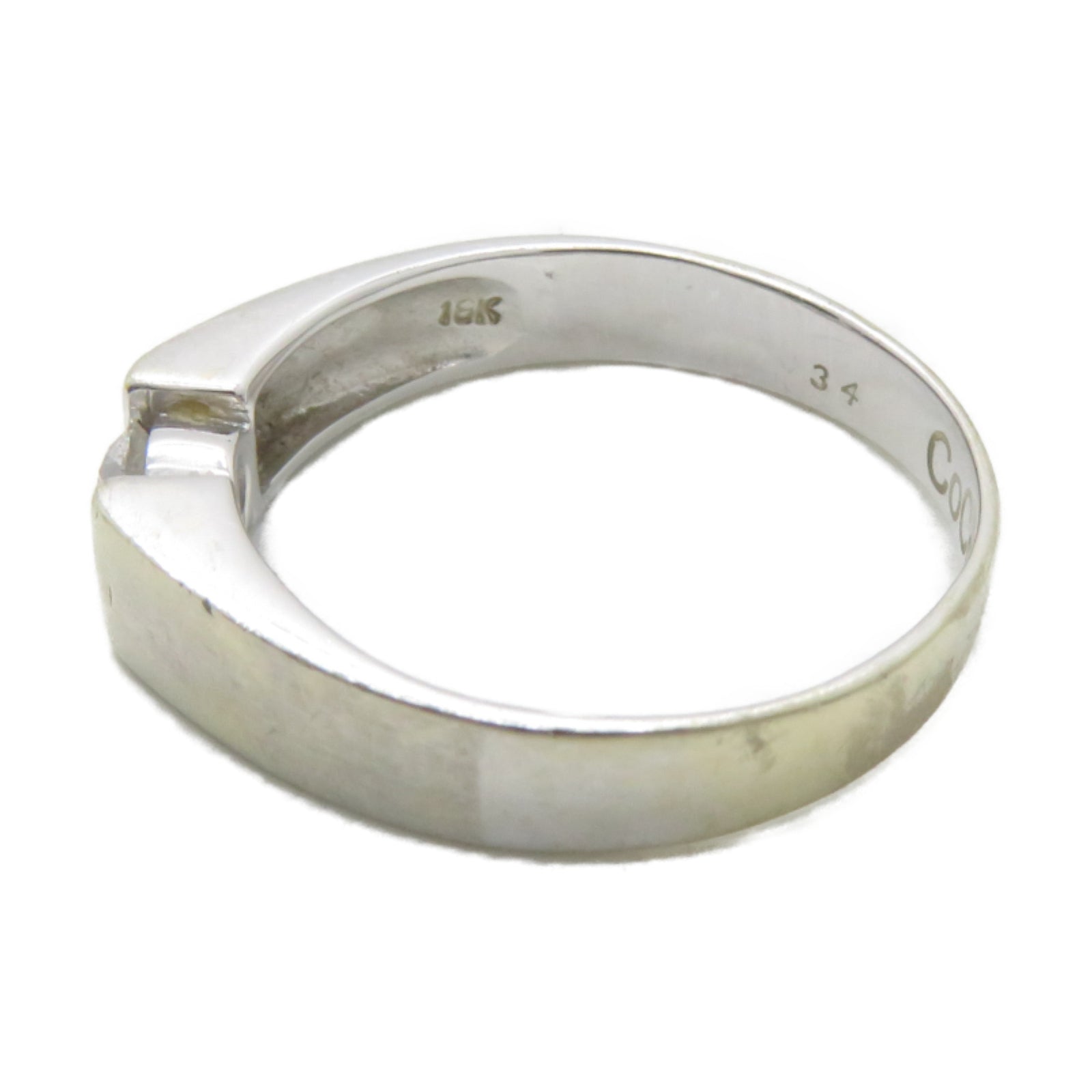 JEWELRY 【激減優惠】18K白金Diamond Ring 0.34ct鑽石戒指US#9.25
