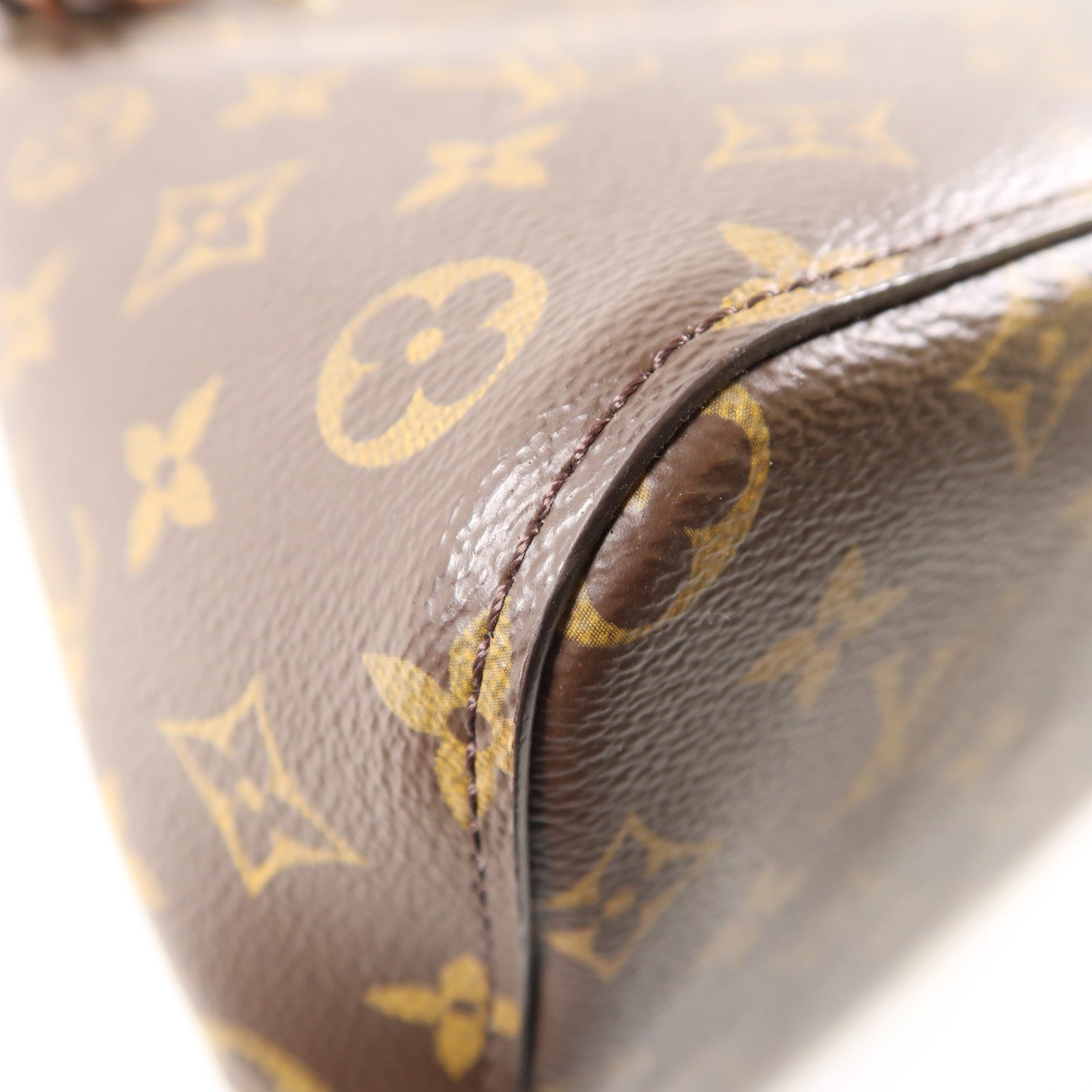 LOUIS VUITTON Monogram NeoNoe MM金扣肩背袋棕色