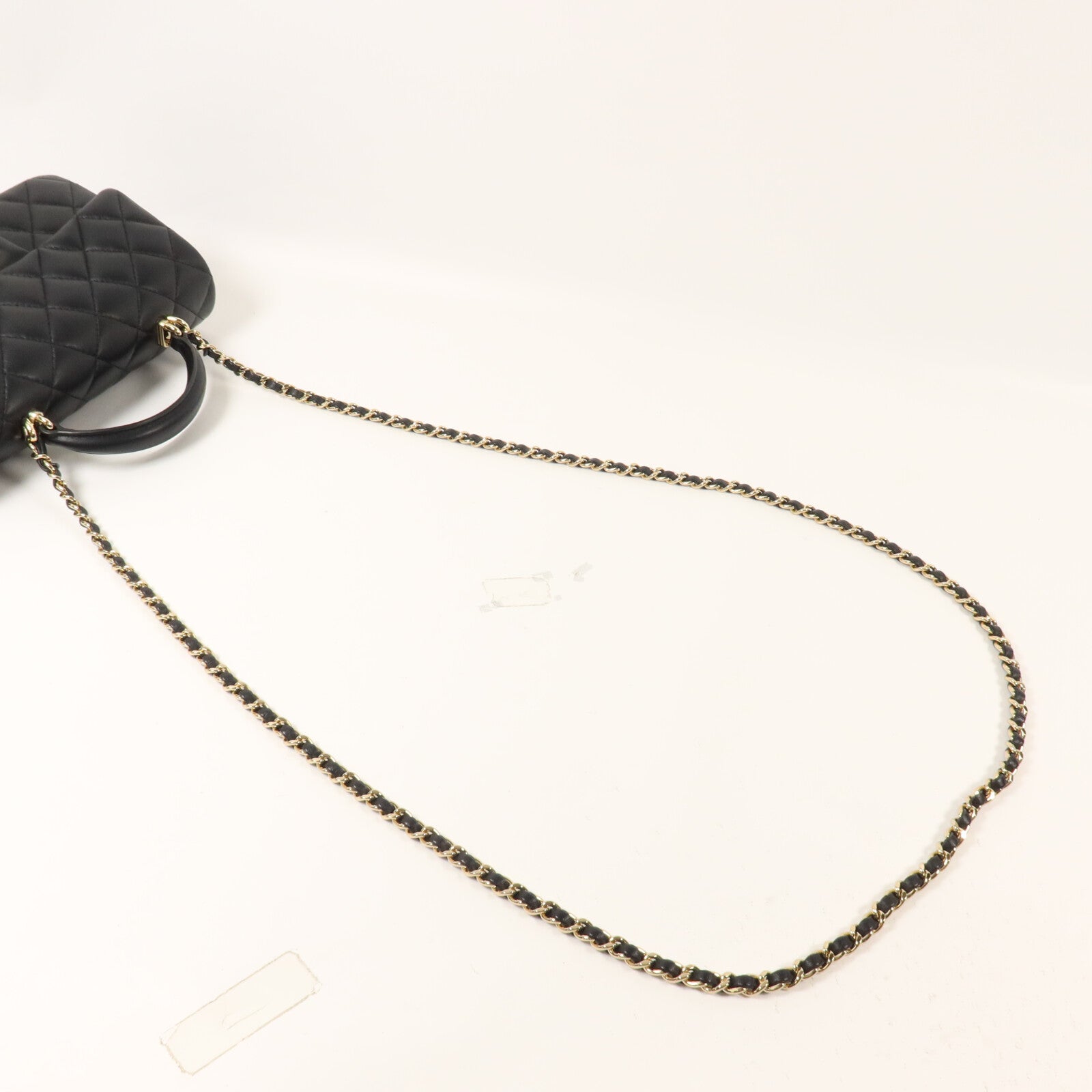 CHANEL 羊皮皮革Mini Classic Flap Bag With Handle手挽肩背兩用袋