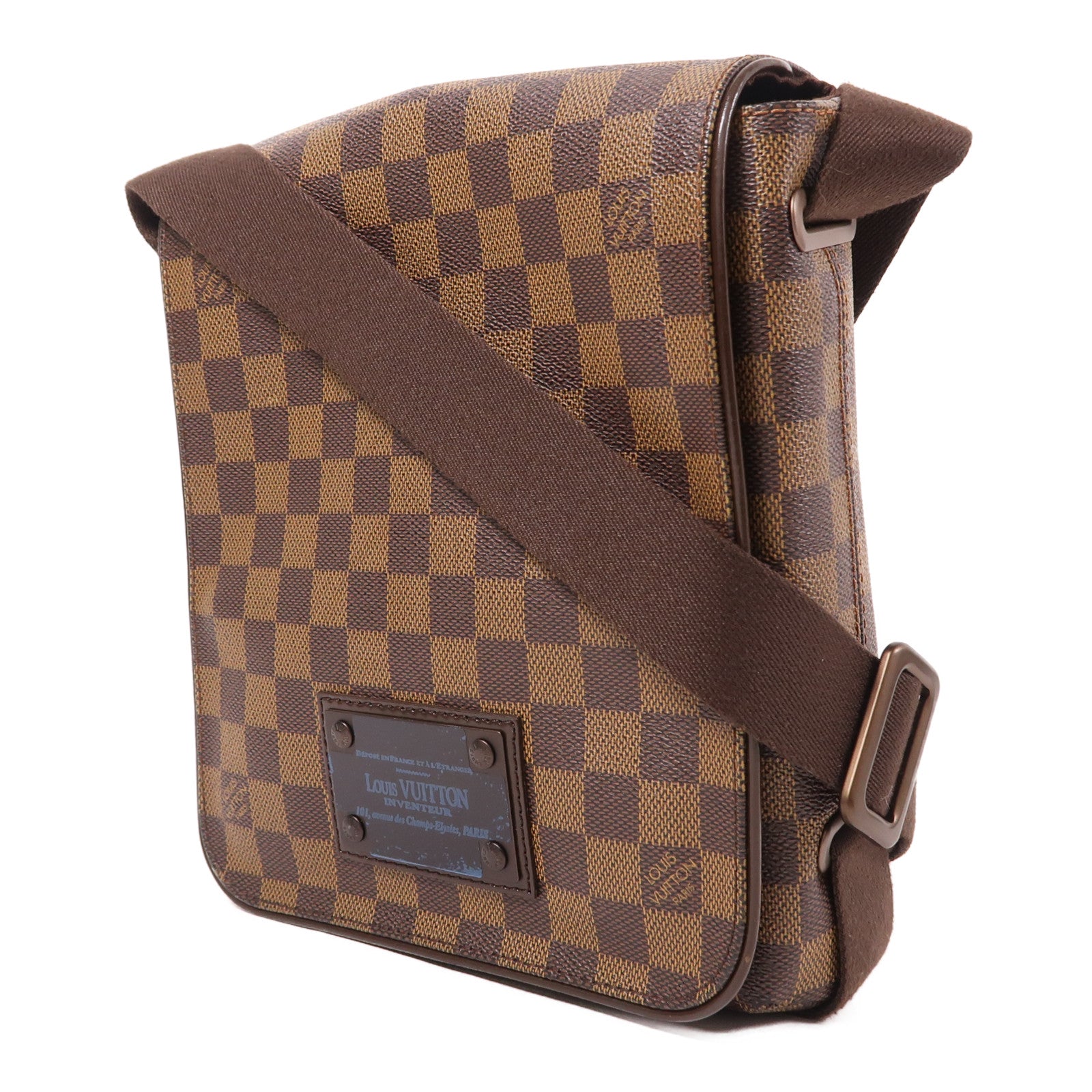 LOUIS VUITTON Damier Brooklyn PM肩背袋