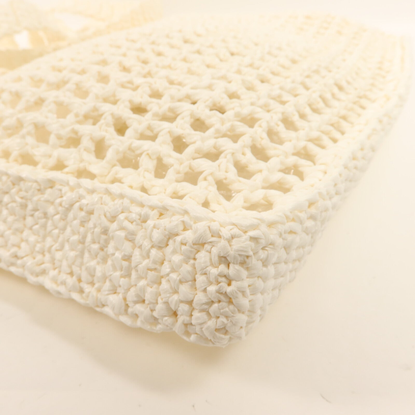 PRADA 酒椰Crochet Tote Bag手挽袋