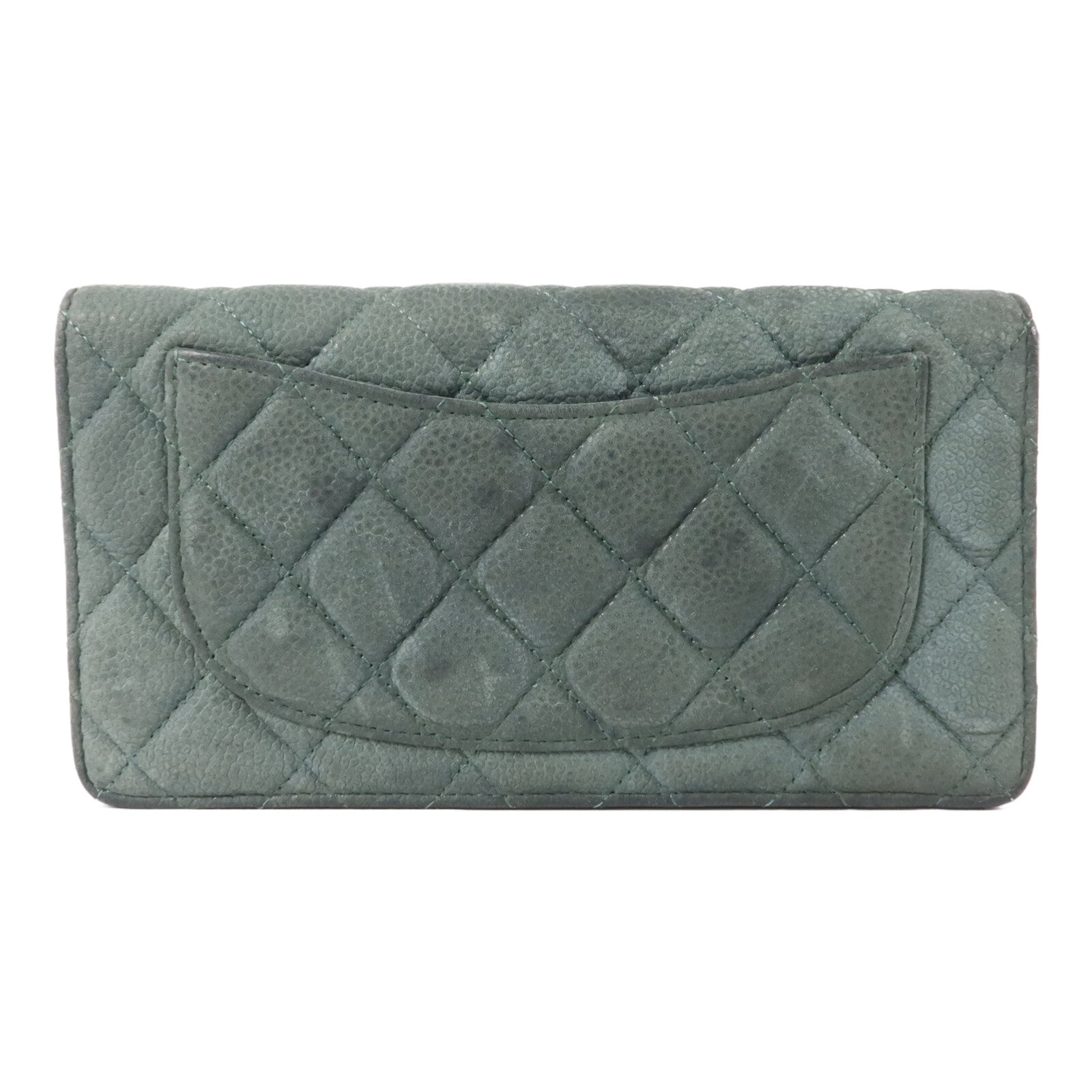 CHANEL 牛皮皮革Classic Long Flap Wallet長錢包