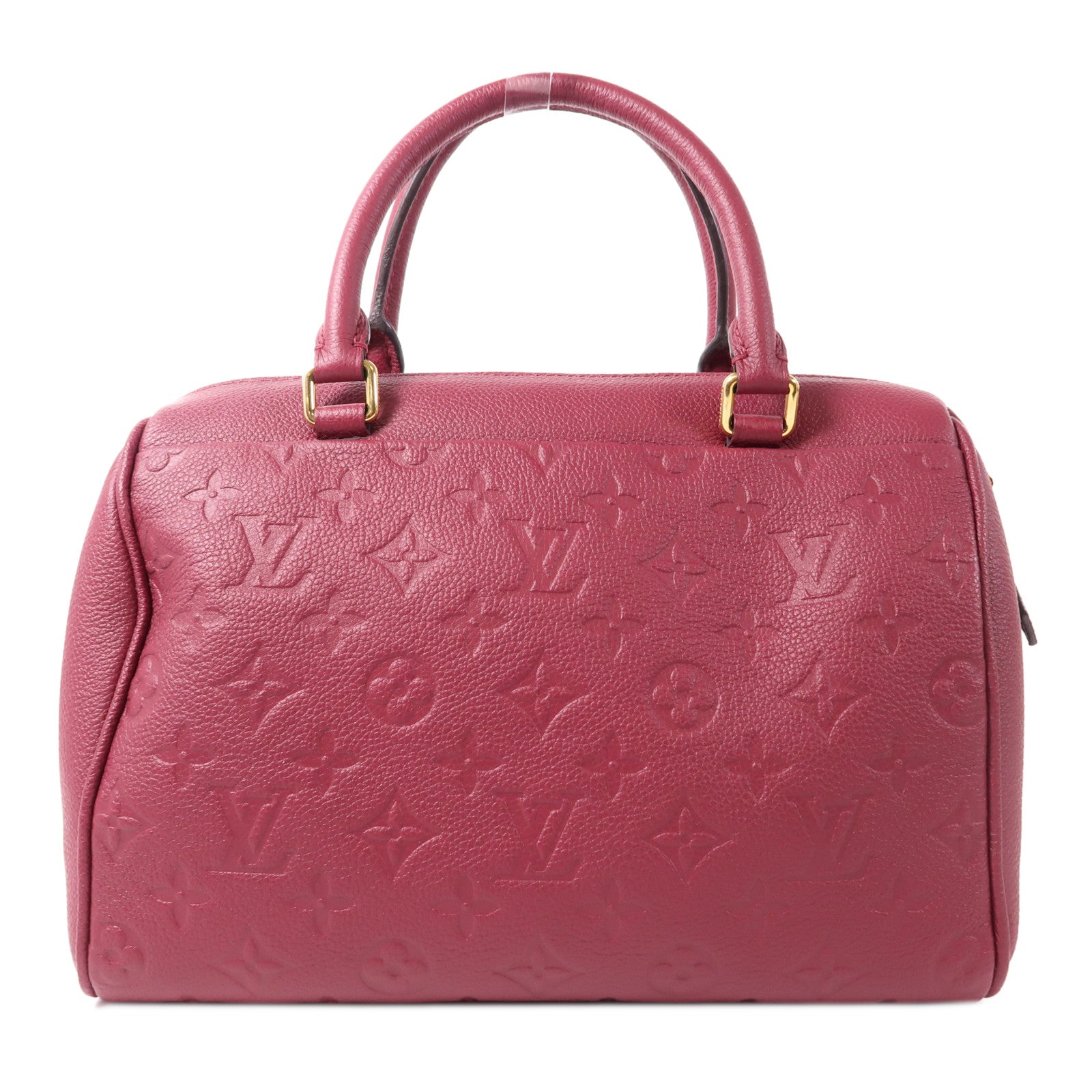 LOUIS VUITTON Monogram Empreinte Speedy Bandouliere 25金扣手挽肩背兩用袋