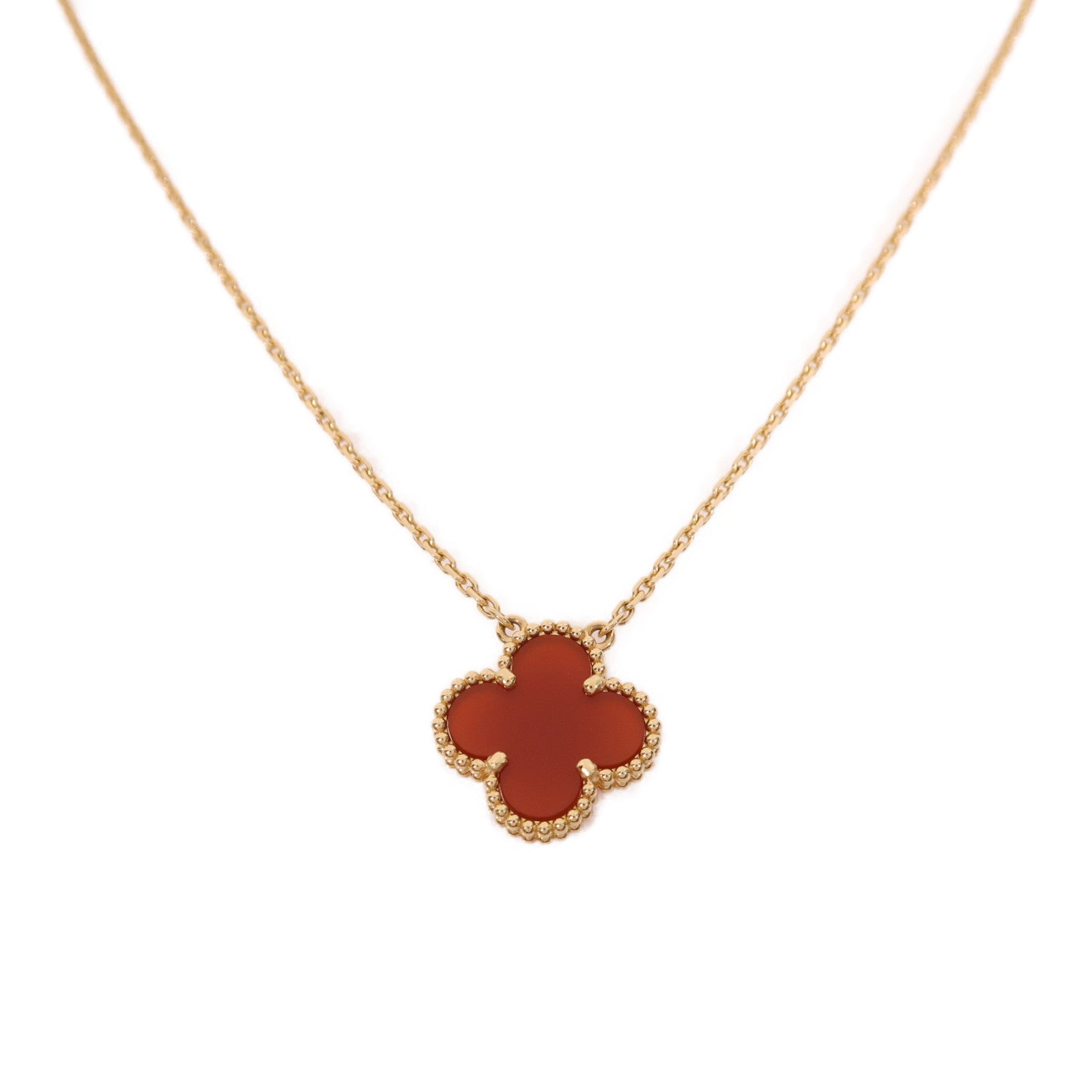 Van Cleef & Arpels 18K金Vintage Alhambra Pendant項鍊