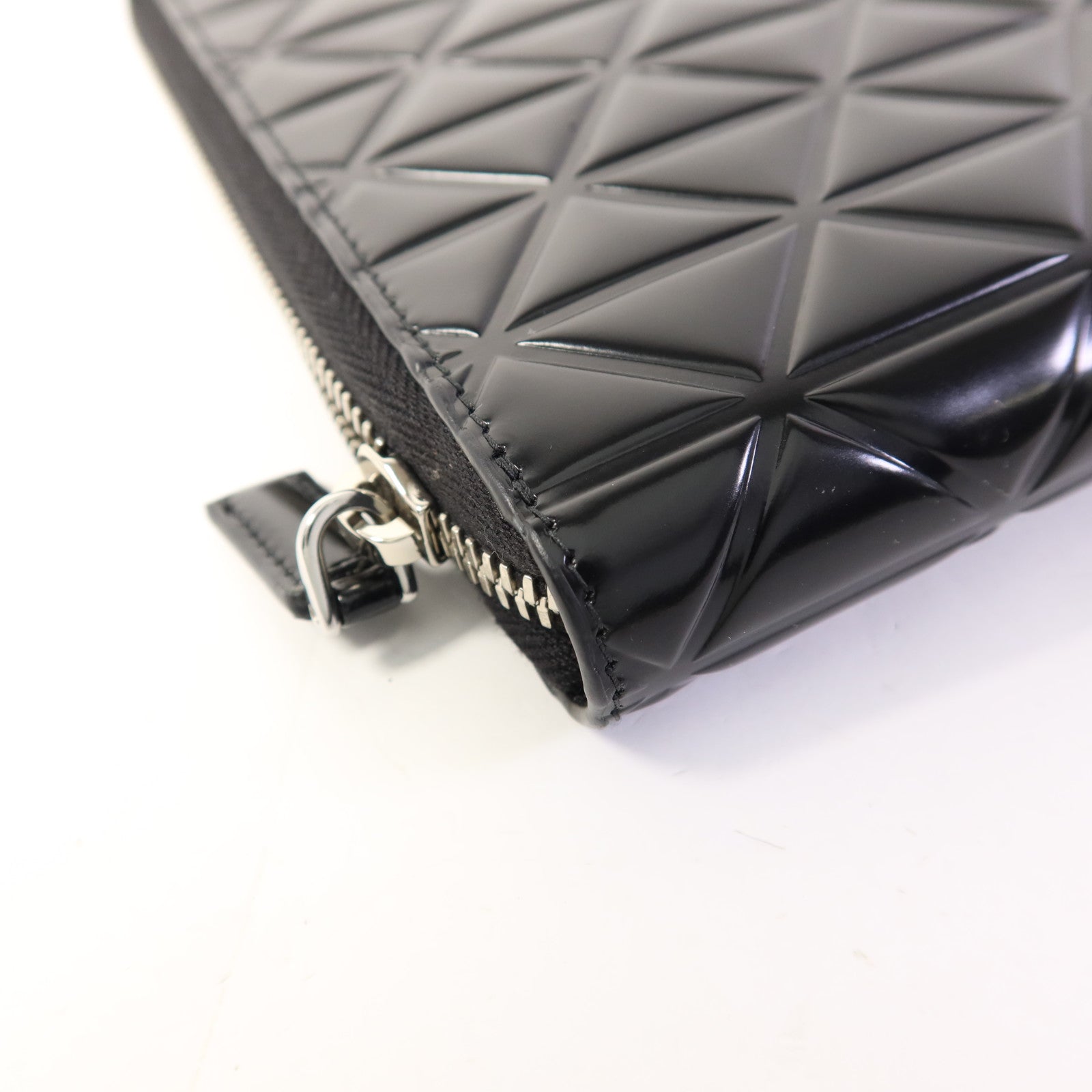 PRADA 牛皮皮革Phone Case銀扣手機肩背袋