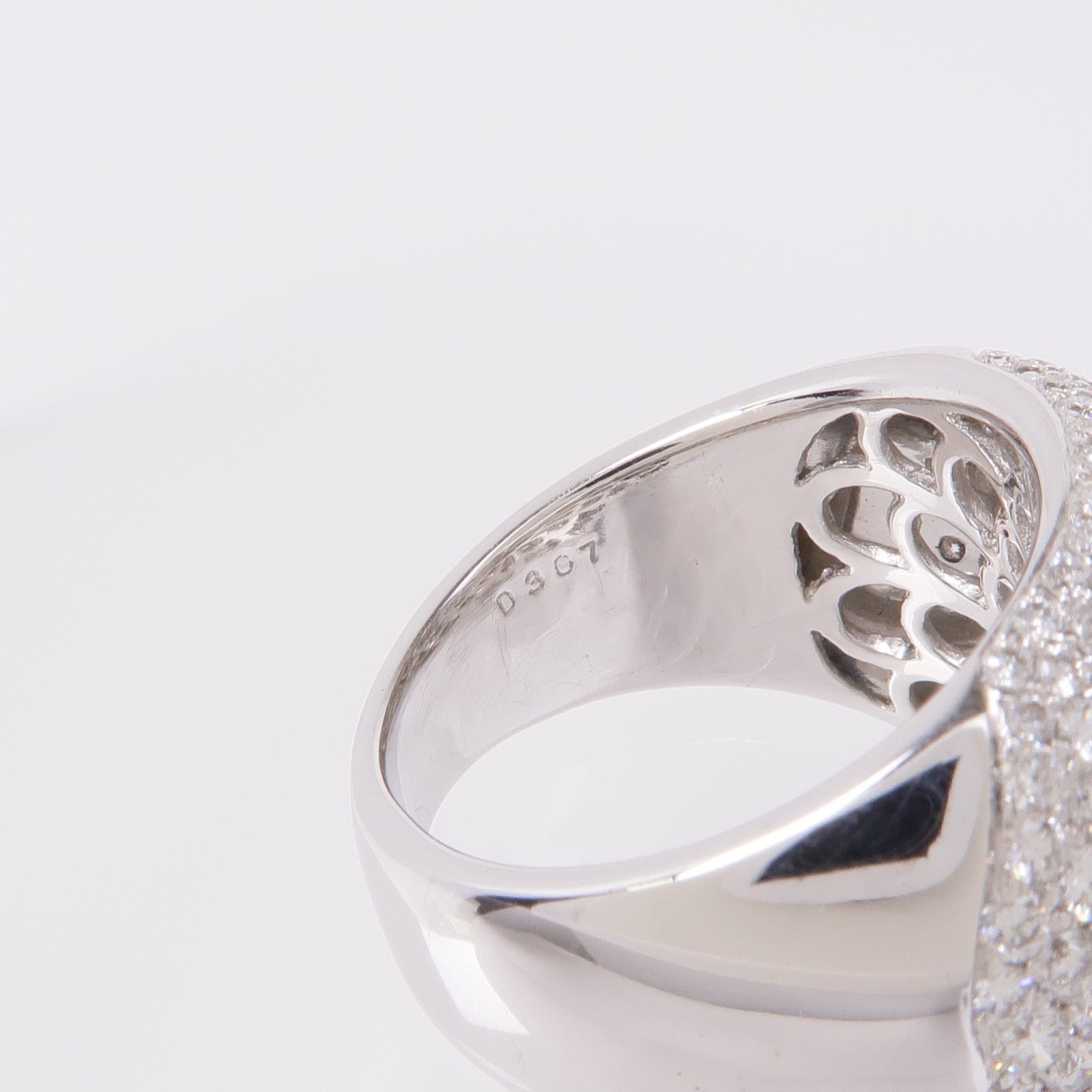 JEWELRY 【激減優惠】18K白金Diamond Ring鑽石戒指US#6.25