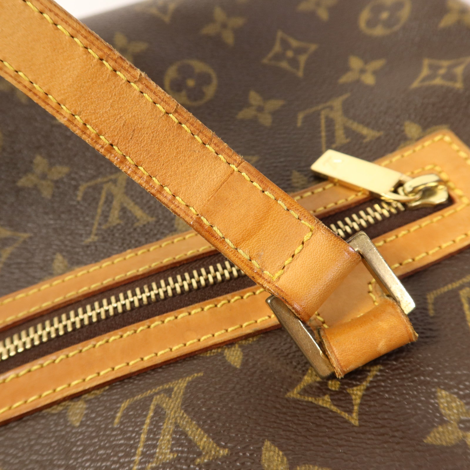 LOUIS VUITTON Monogram Cite GM金扣肩背袋