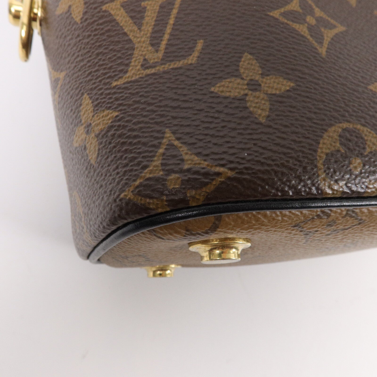 LOUIS VUITTON Monogram Reverse Vanity PM手挽肩背兩用袋