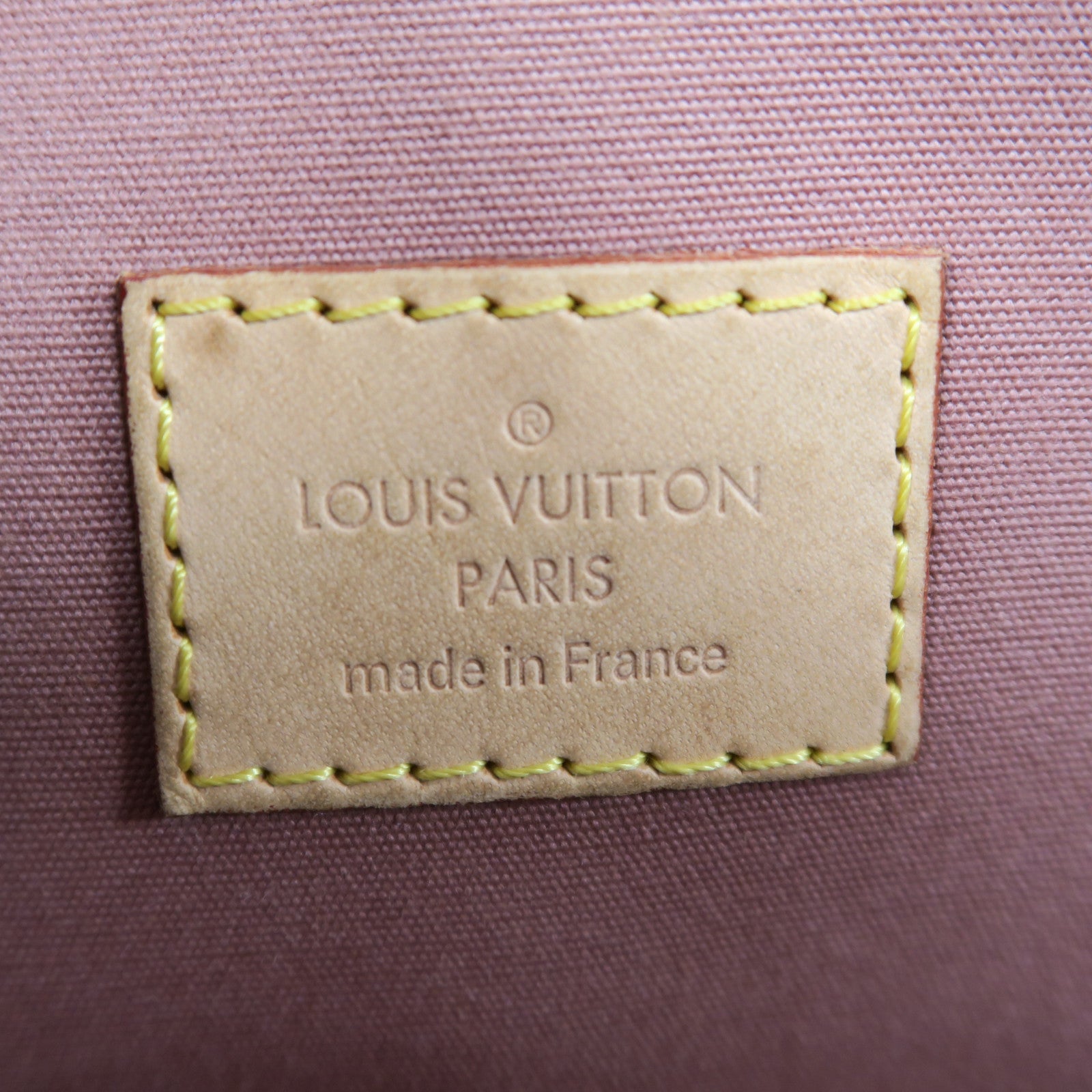 LOUIS VUITTON **【激減優惠】Vernis Alma PM金扣手挽袋啡色