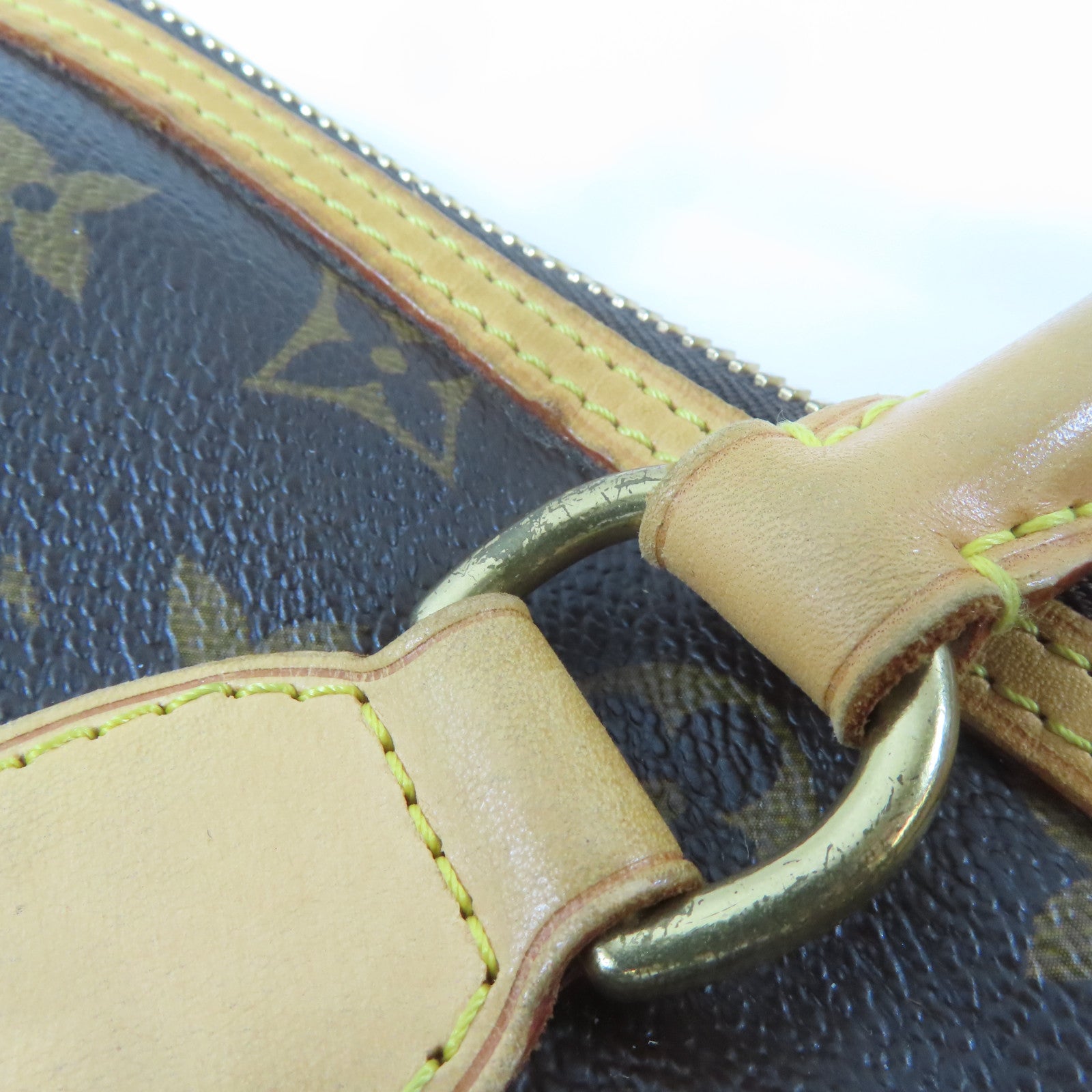 LOUIS VUITTON 【激減優惠】Monogram Lockit Horizontal金扣肩背袋啡色