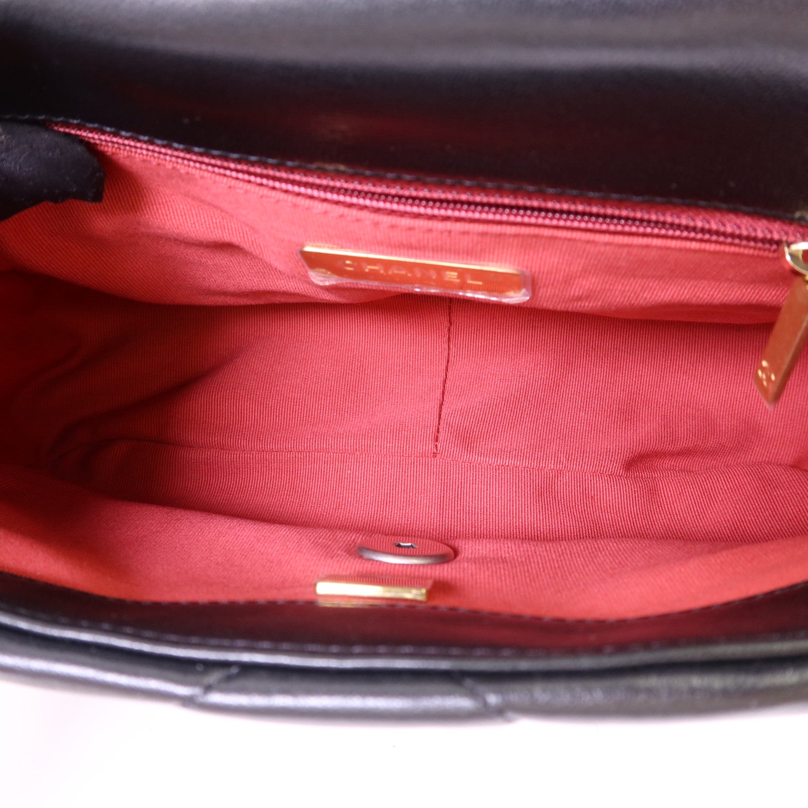 CHANEL 羊皮皮革Chanel 19手挽肩背兩用袋