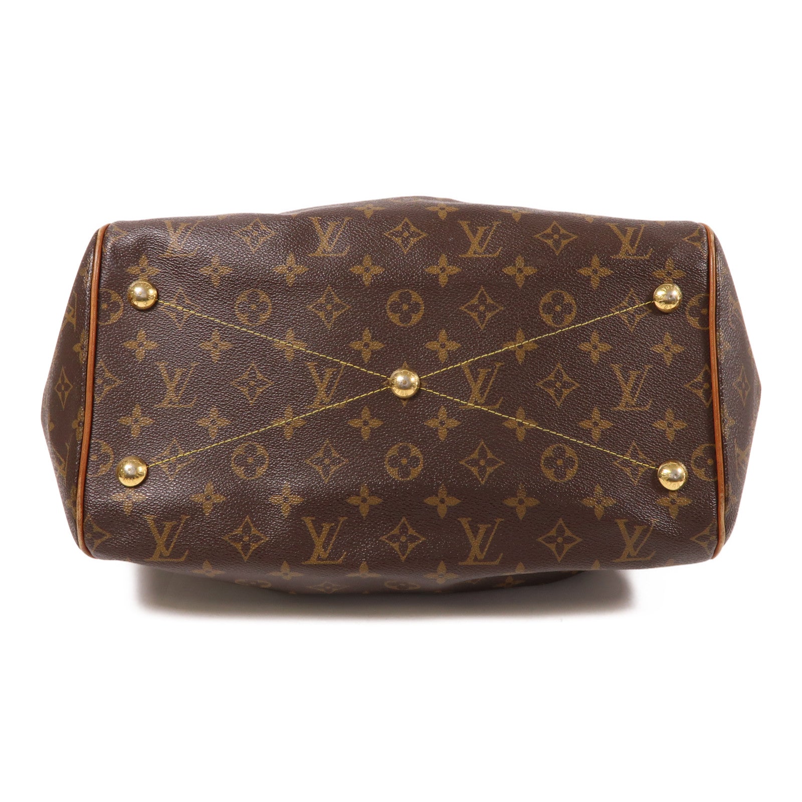 LOUIS VUITTON 【激減優惠】Monogram Tivoli GM金扣肩背袋