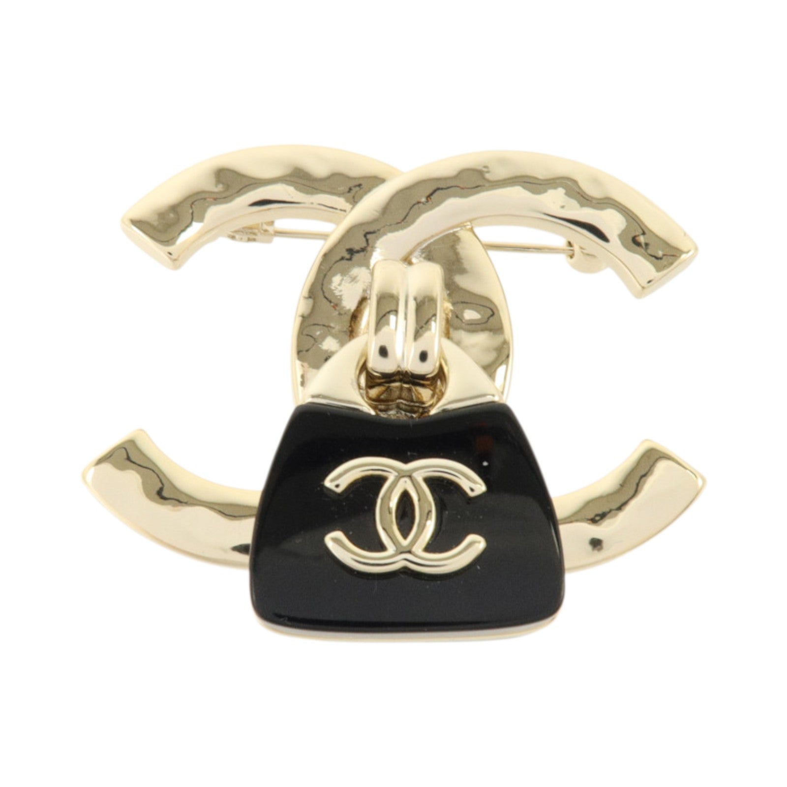 CHANEL 金屬/PVC Brooch胸針