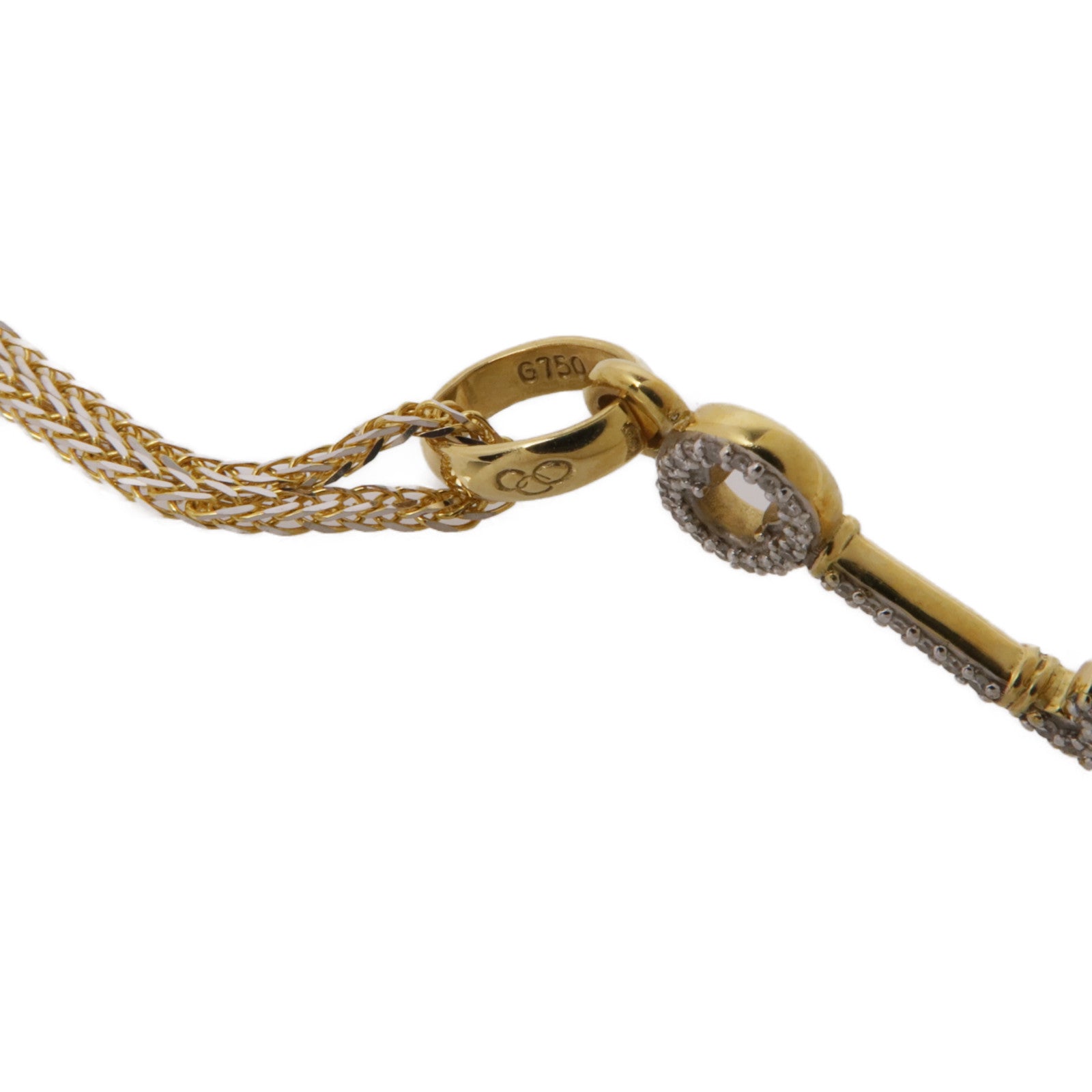 JEWELRY 【激減優惠】18K玫瑰金/黃金Diamond Necklace鑽石項鍊