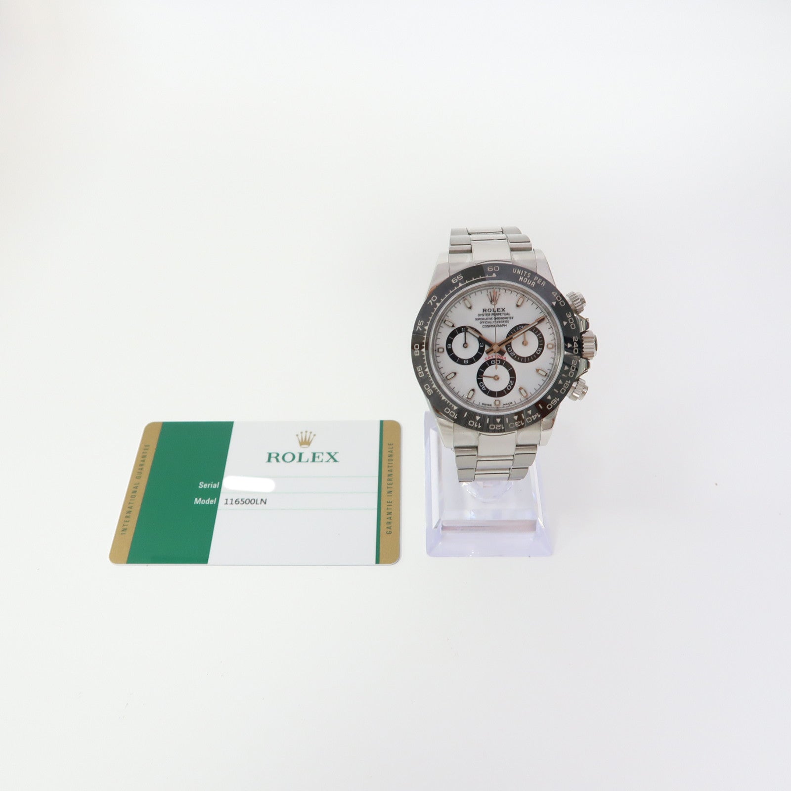 ROLEX Daytona不鏽鋼手錶自動機芯白色