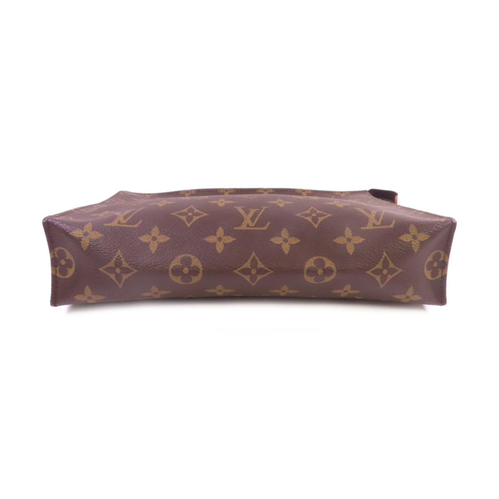 LOUIS VUITTON 【激減優惠】Monogram Toiletry Pouch 26金扣手拿包啡色