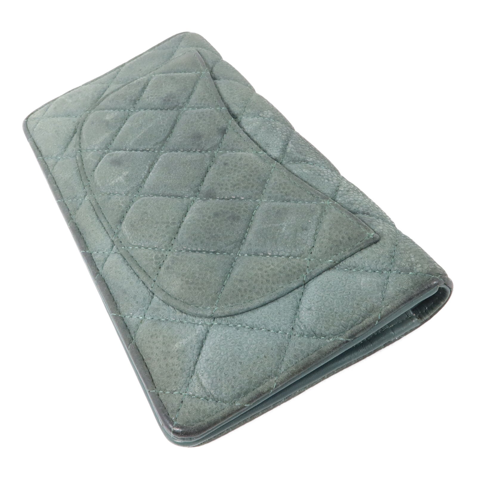 CHANEL 牛皮皮革Classic Long Flap Wallet長錢包