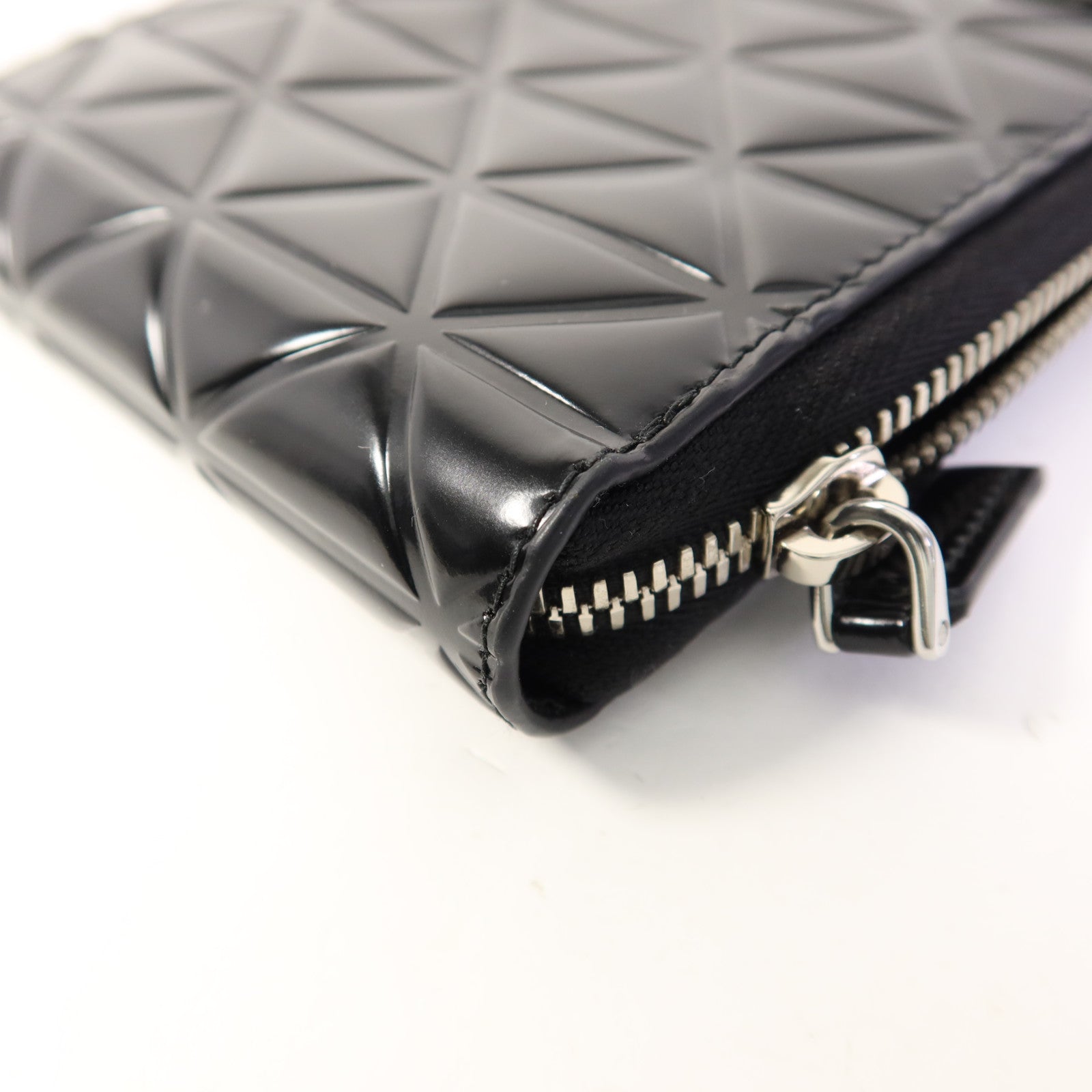 PRADA 牛皮皮革Phone Case銀扣手機肩背袋