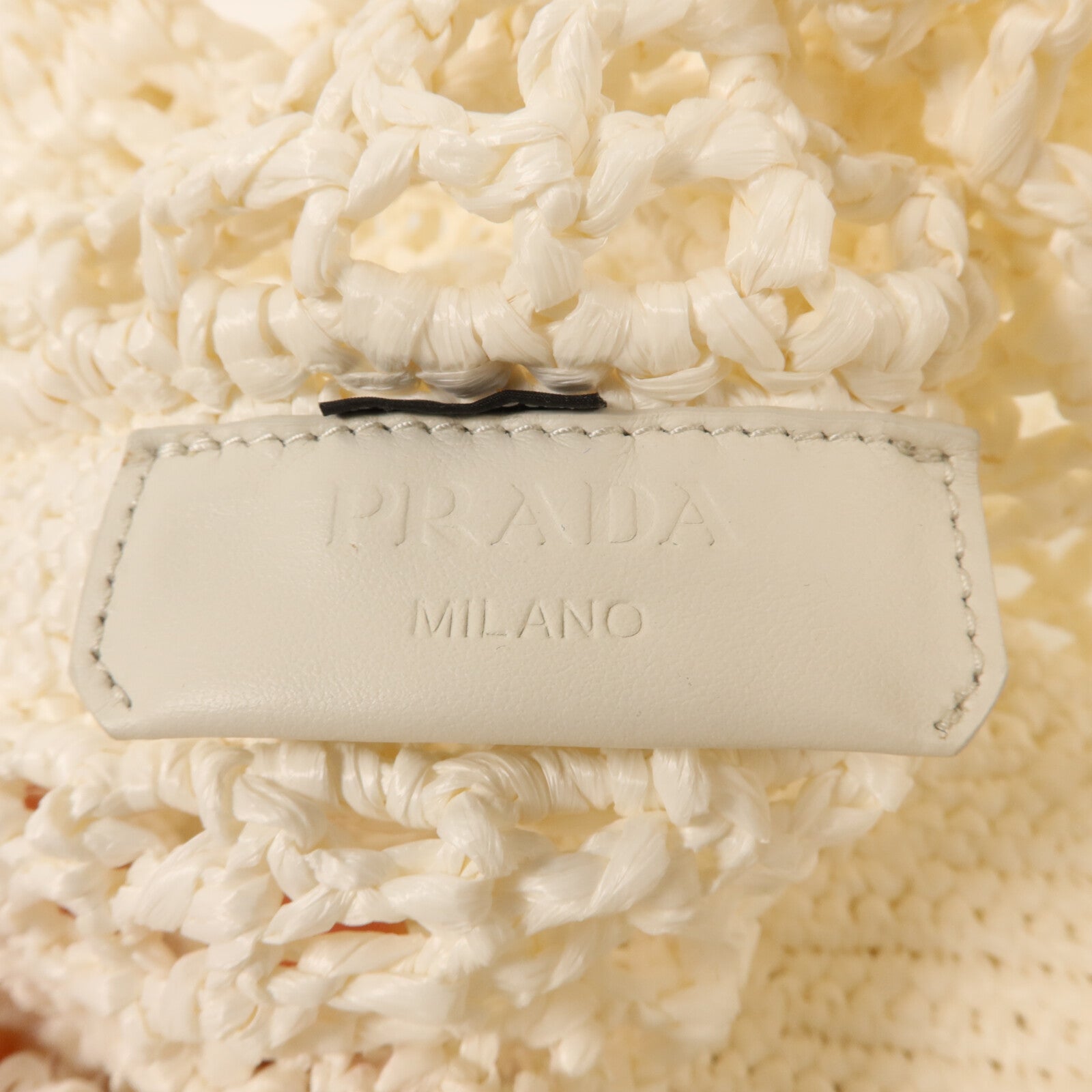 PRADA 酒椰Crochet Tote Bag手挽袋