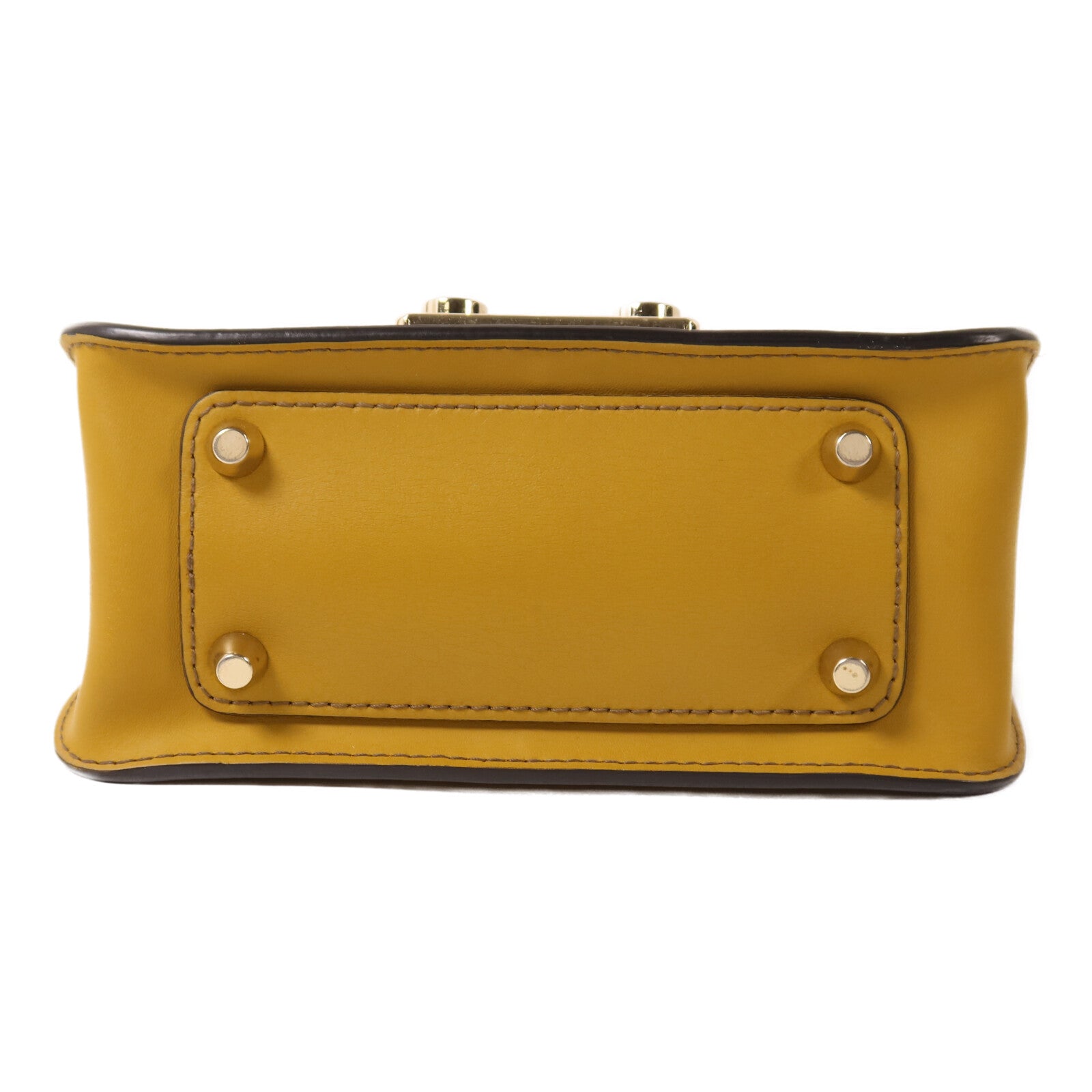 Furla 牛皮皮革Chain Shoulder鏈帶肩背袋