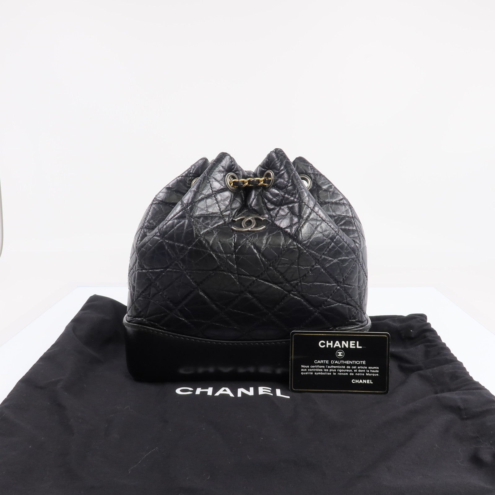 CHANEL 牛皮皮革Gabrielle Backpack背包