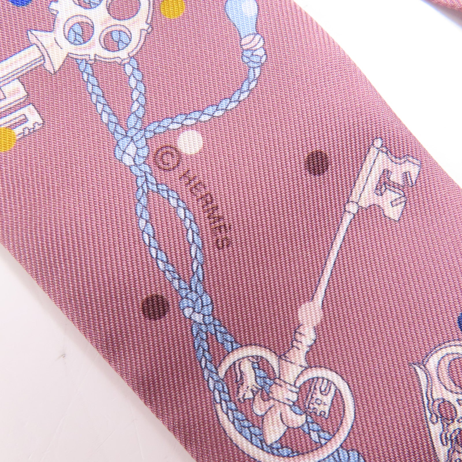 HERMES 絲質Twilly絲巾