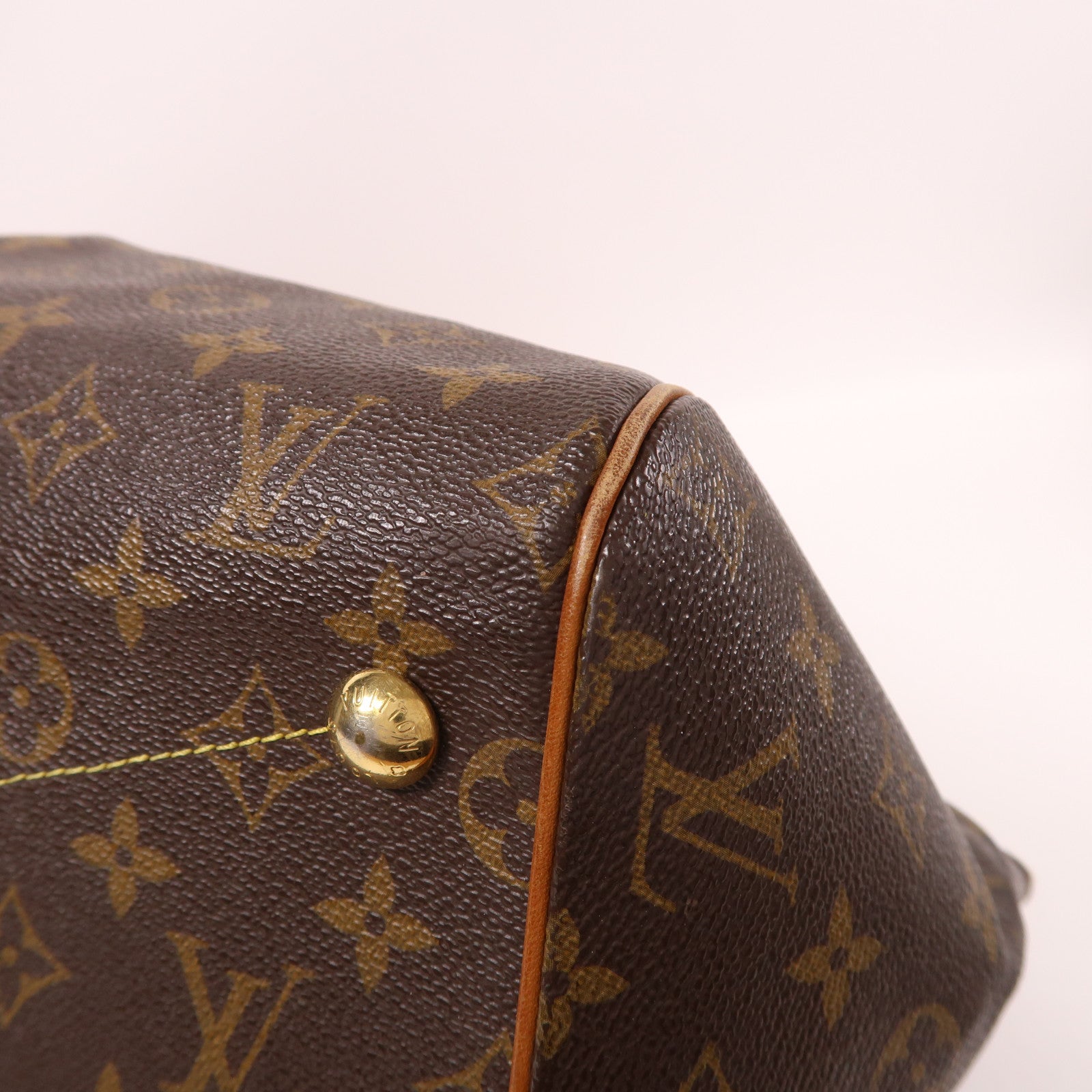 LOUIS VUITTON 【激減優惠】Monogram Tivoli GM金扣肩背袋