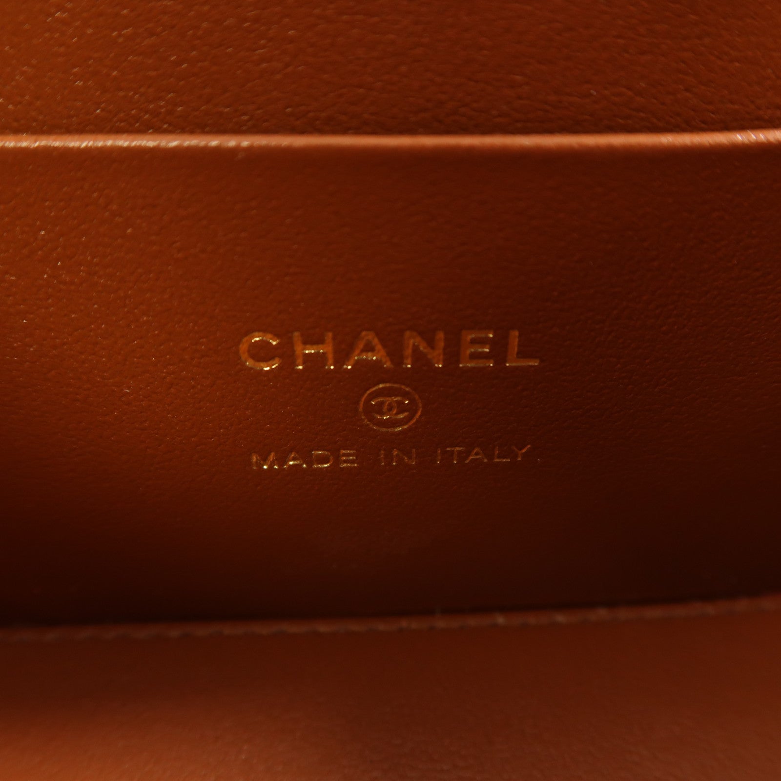CHANEL 牛皮皮革Shoulder bag金扣鏈帶肩背袋
