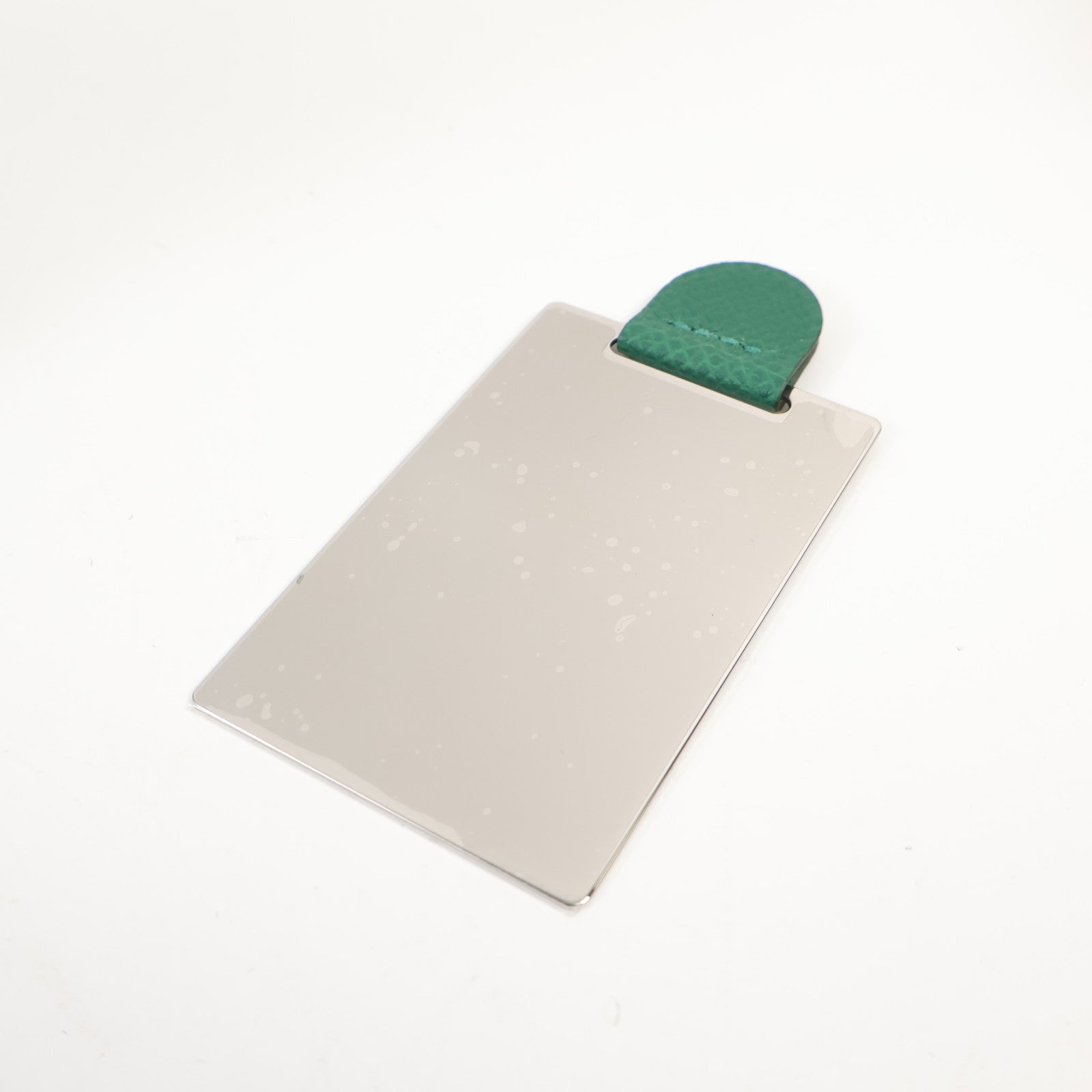 HERMES Epsom皮革Constance Elan銀扣肩背袋Vert Moyen