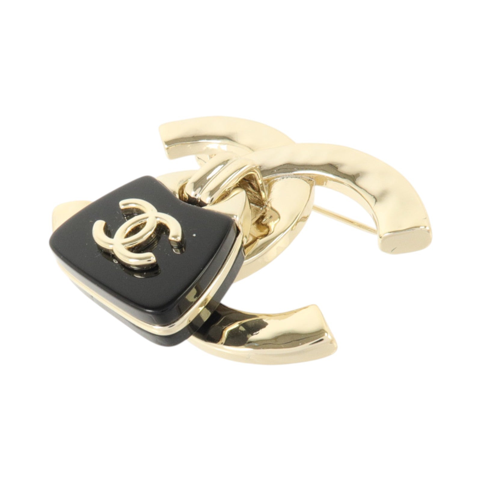 CHANEL 金屬/PVC Brooch胸針