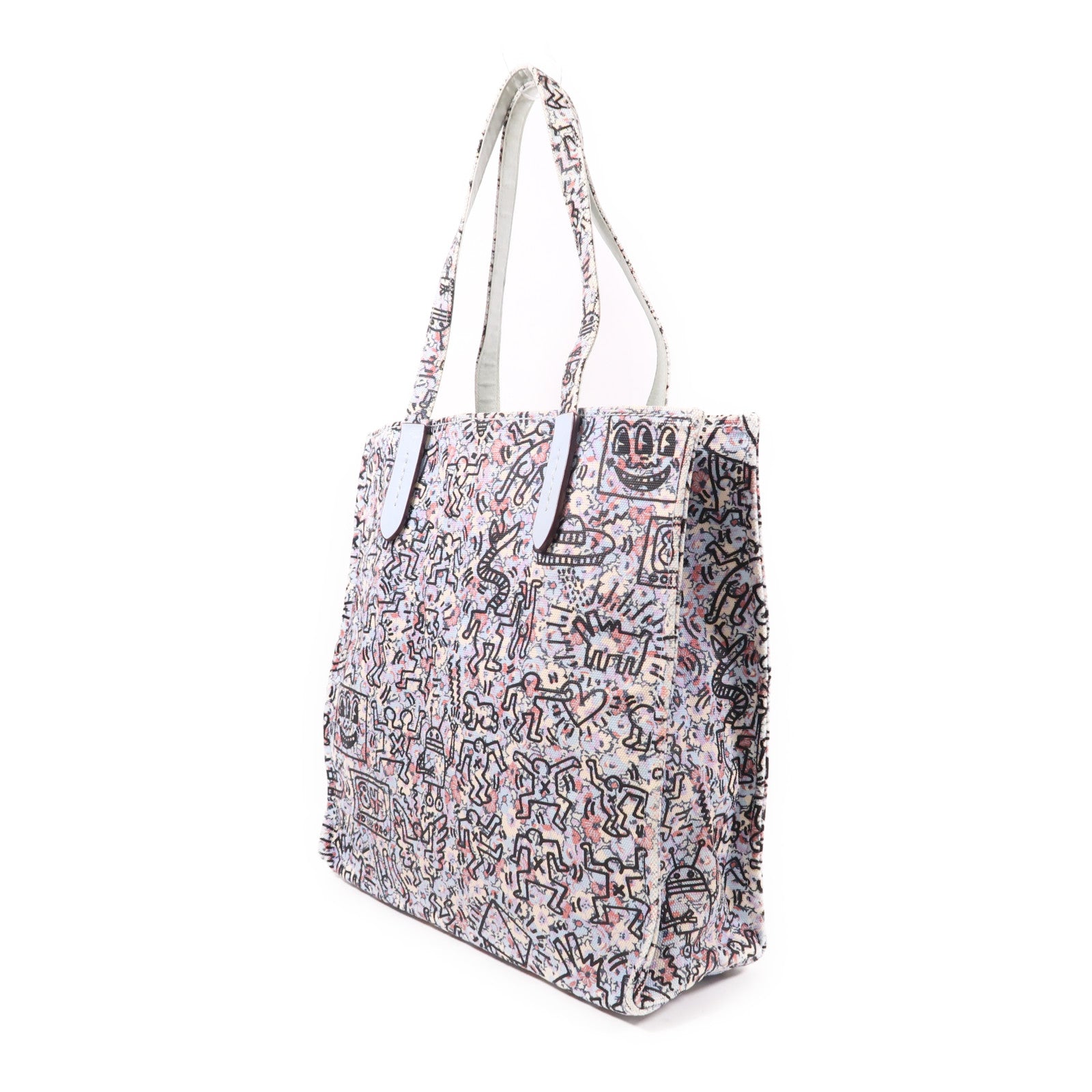 COACH Shoulder Bag 28651 Canvas Blue/Purple