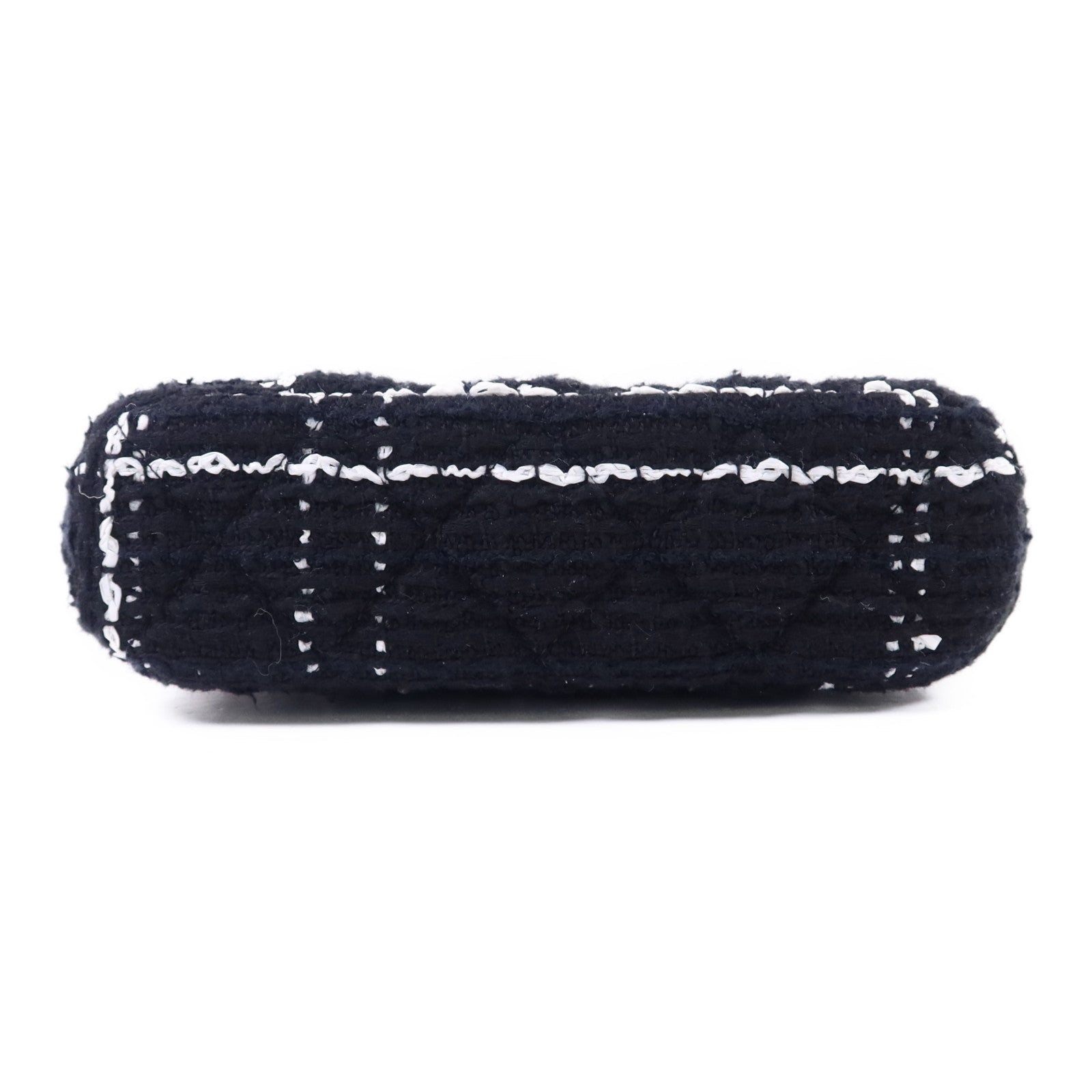CHANEL 斜紋軟呢Chain Shoulder Bag金扣鏈帶肩背袋