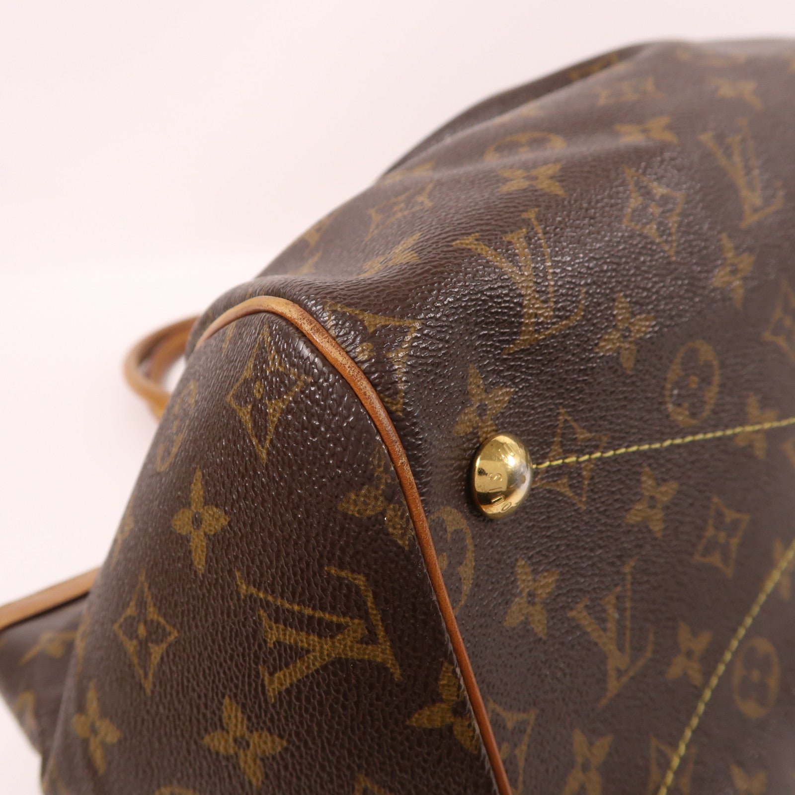 LOUIS VUITTON 【激減優惠】Monogram Tivoli GM金扣肩背袋