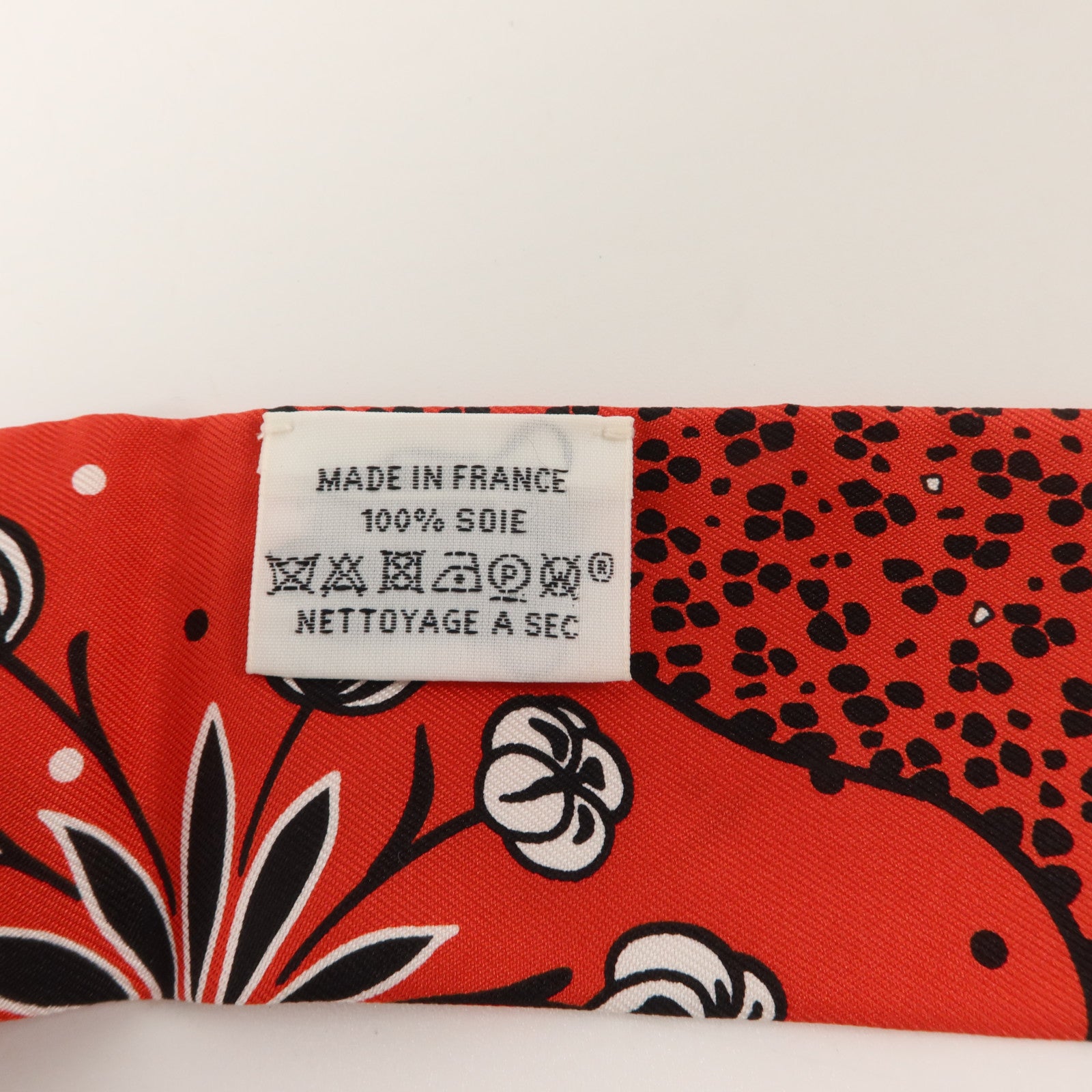HERMES 絲質Twilly絲巾