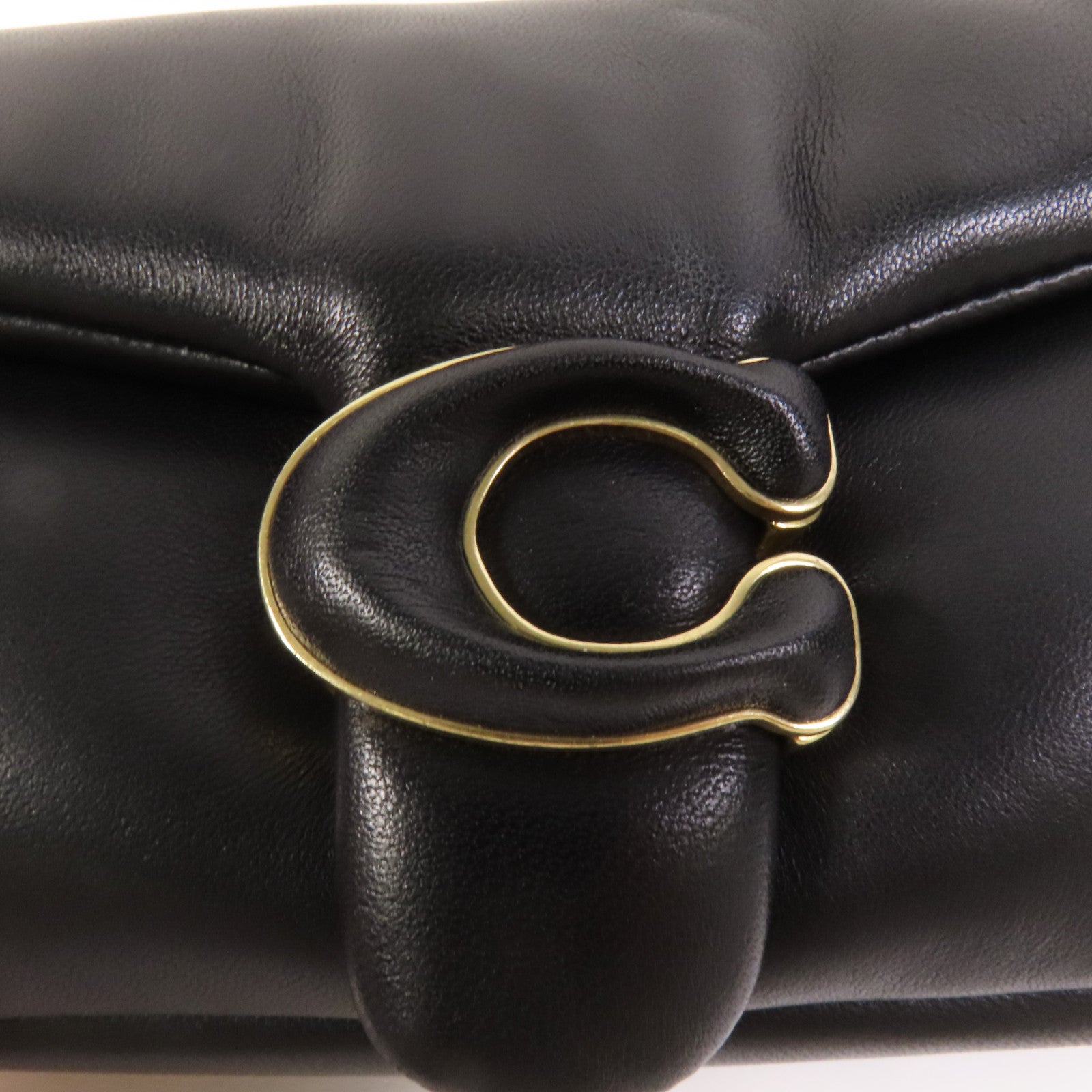 COACH 羊皮皮革Tabby Bag金扣手挽肩背兩用袋