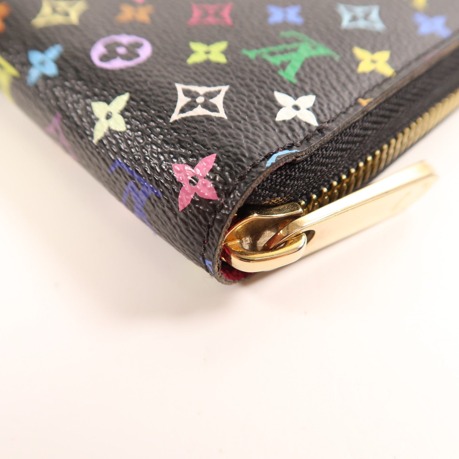 LOUIS VUITTON Monogram Multicolore Zipper Long Wallet金扣長錢包