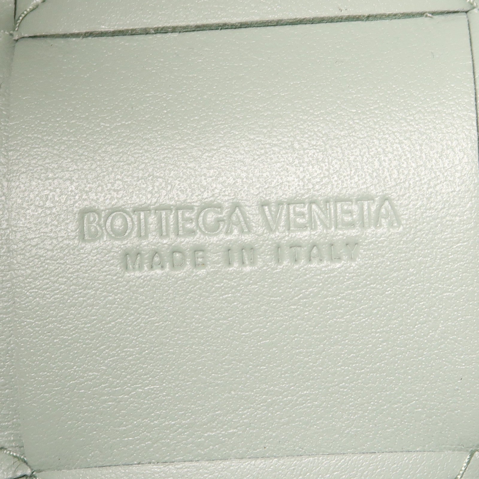 BOTTEGA VENETA 牛皮皮革Shoulder Bag肩背袋淺綠色