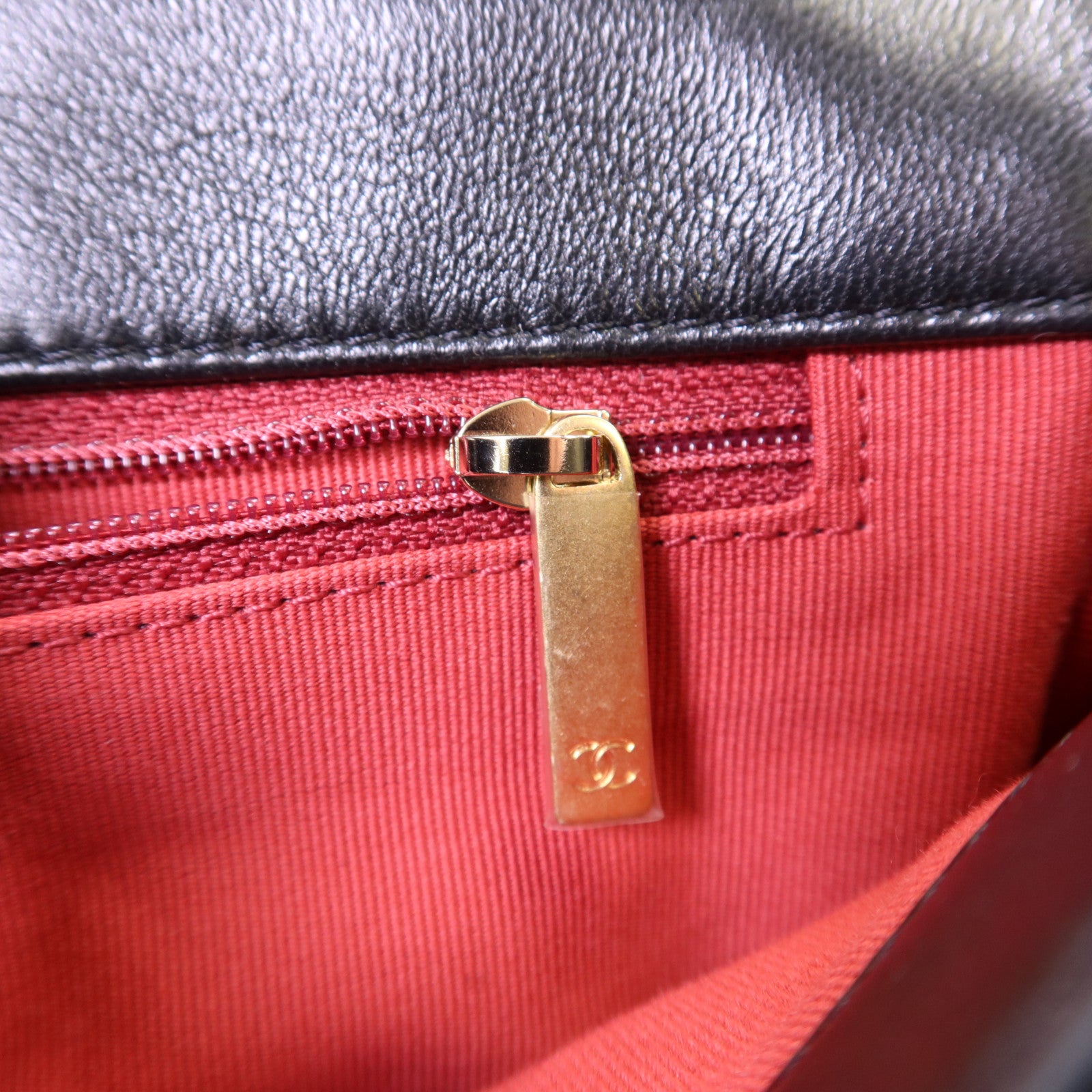 CHANEL 羊皮皮革Chanel 19手挽肩背兩用袋