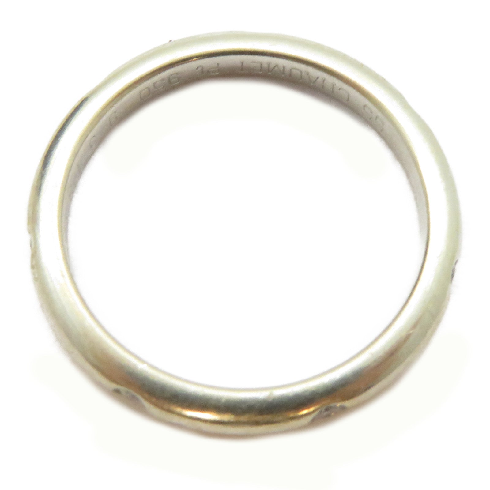 Chaumet PT950鉑金Diamond Ring鑽石戒指Chaumet#55/US#7