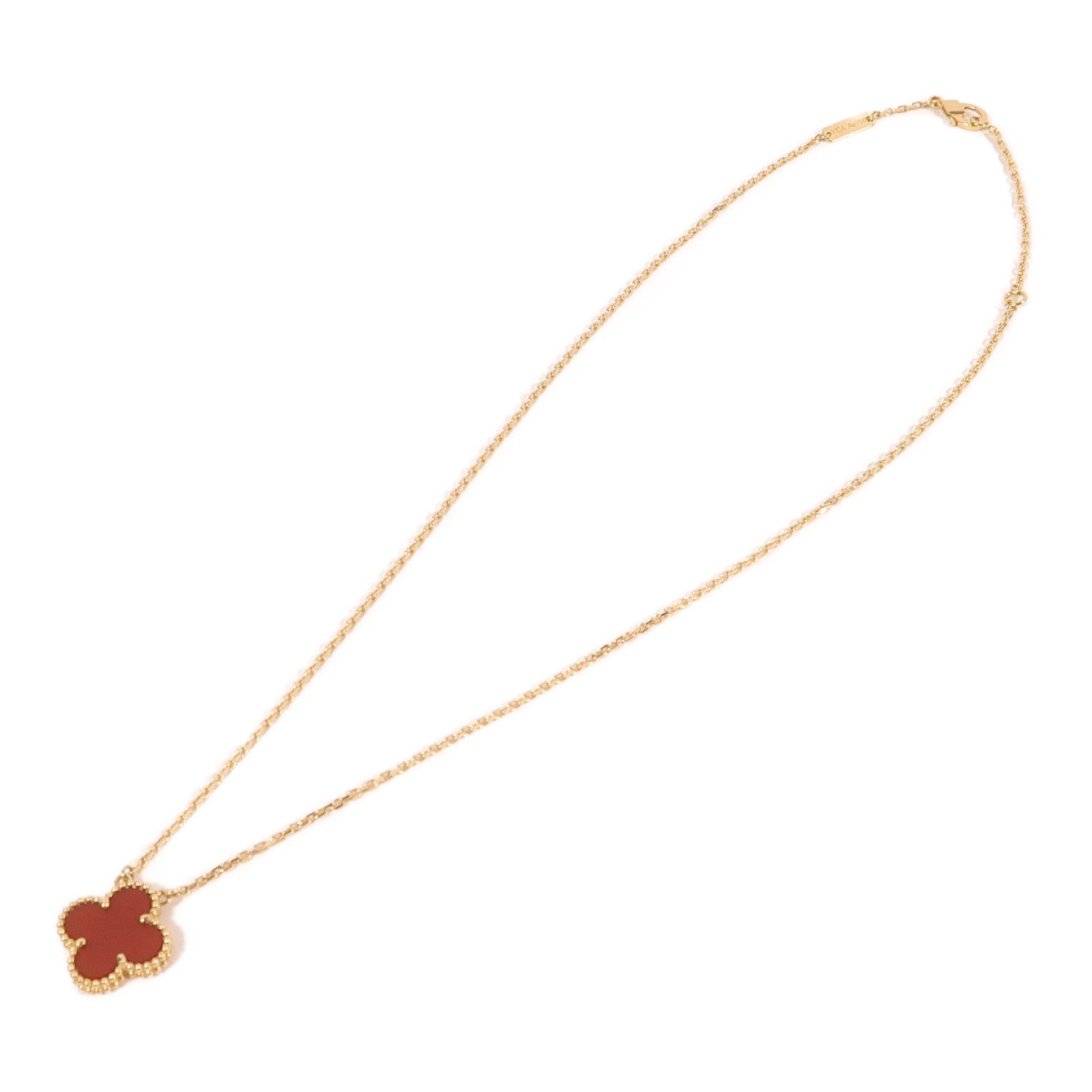 Van Cleef & Arpels 18K金Vintage Alhambra Pendant項鍊