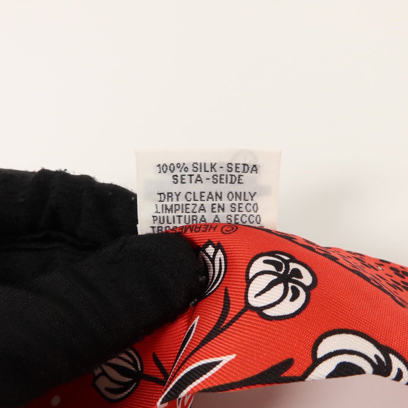 HERMES 絲質Twilly絲巾