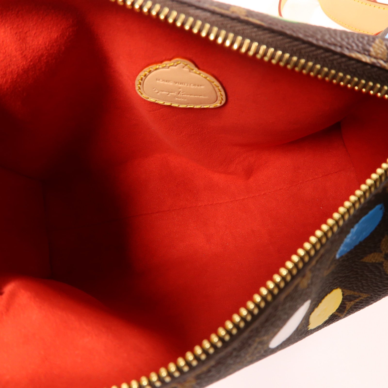 LOUIS VUITTON Monogram LV×YK Side Trunk金扣手挽肩背兩用袋啡色