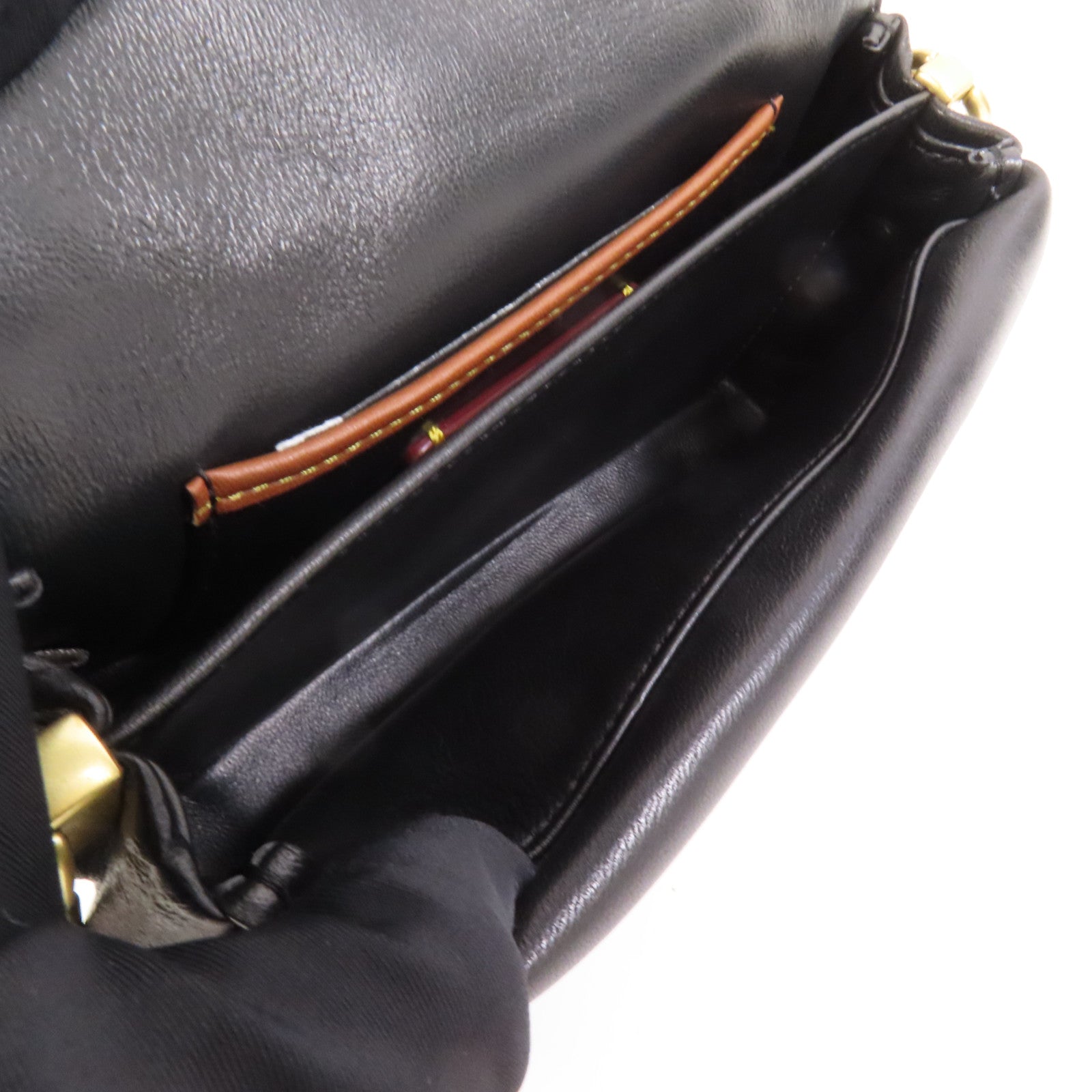 COACH 羊皮皮革Tabby Bag金扣手挽肩背兩用袋
